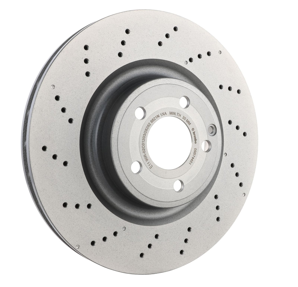 PRIME UV Coated Front Disc Brake Rotor - 09.B744.51_24