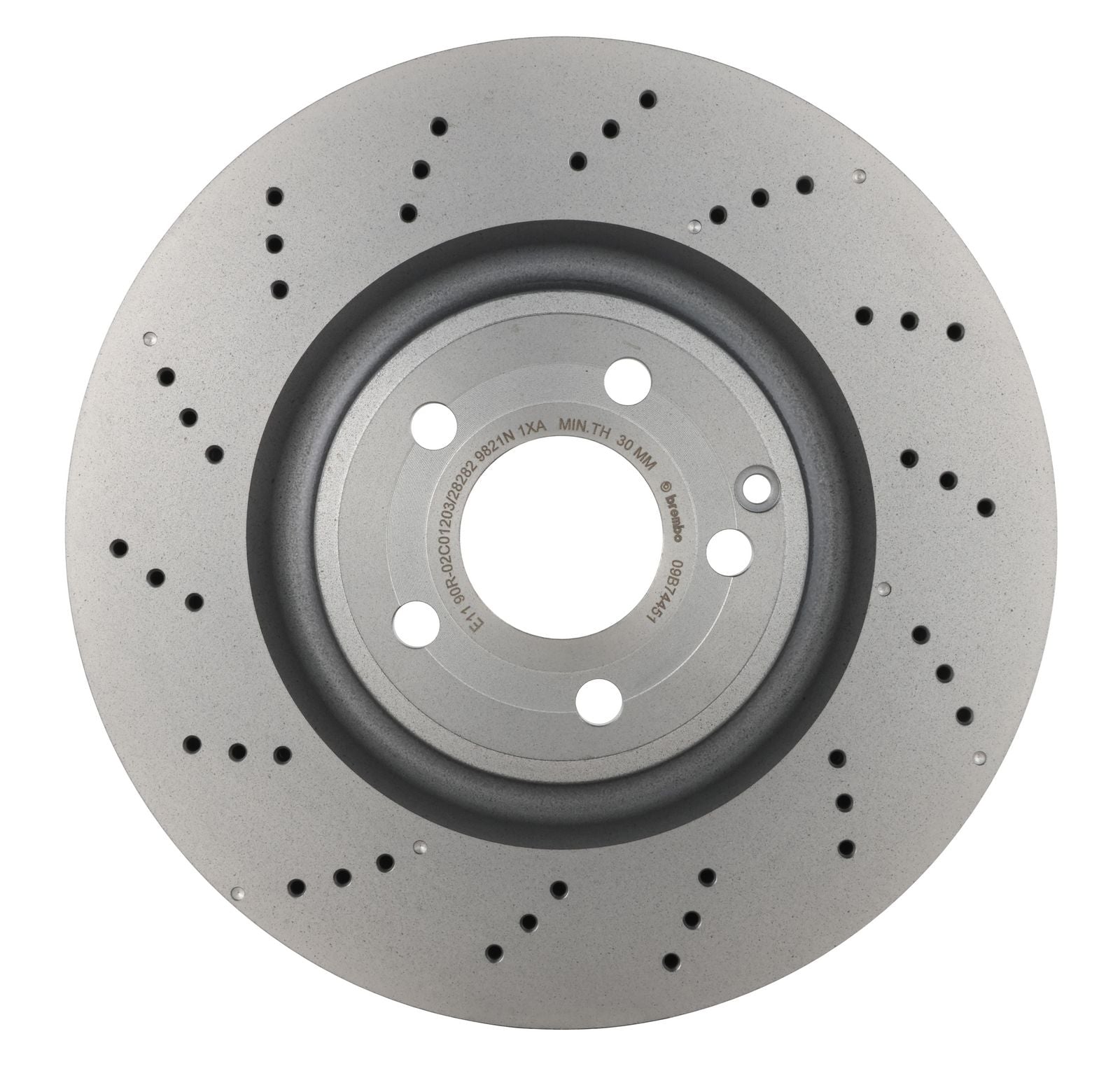 PRIME UV Coated Front Disc Brake Rotor - 09.B744.51_02