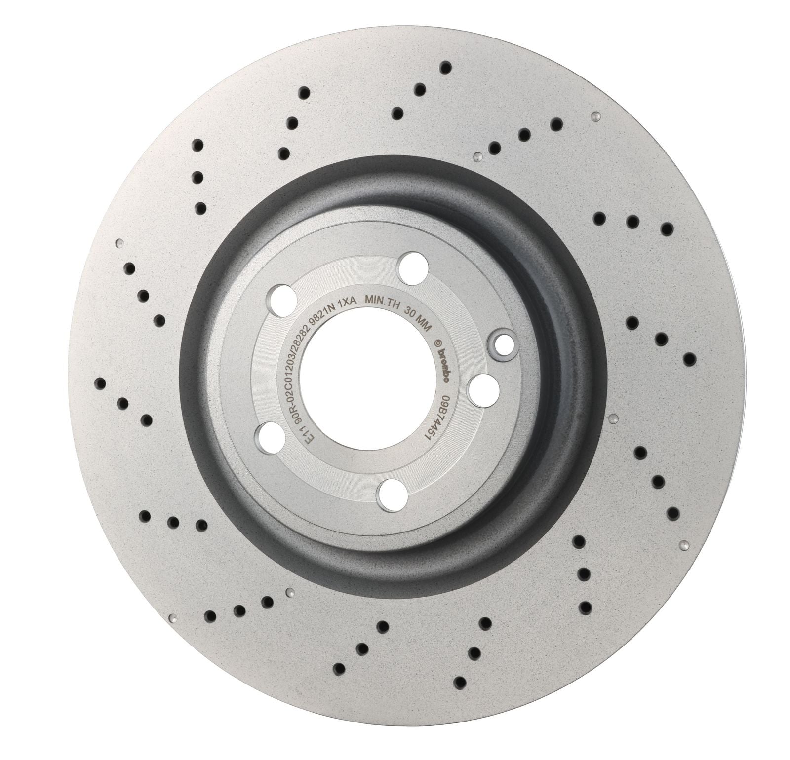 PRIME UV Coated Front Disc Brake Rotor - 09.B744.51_03