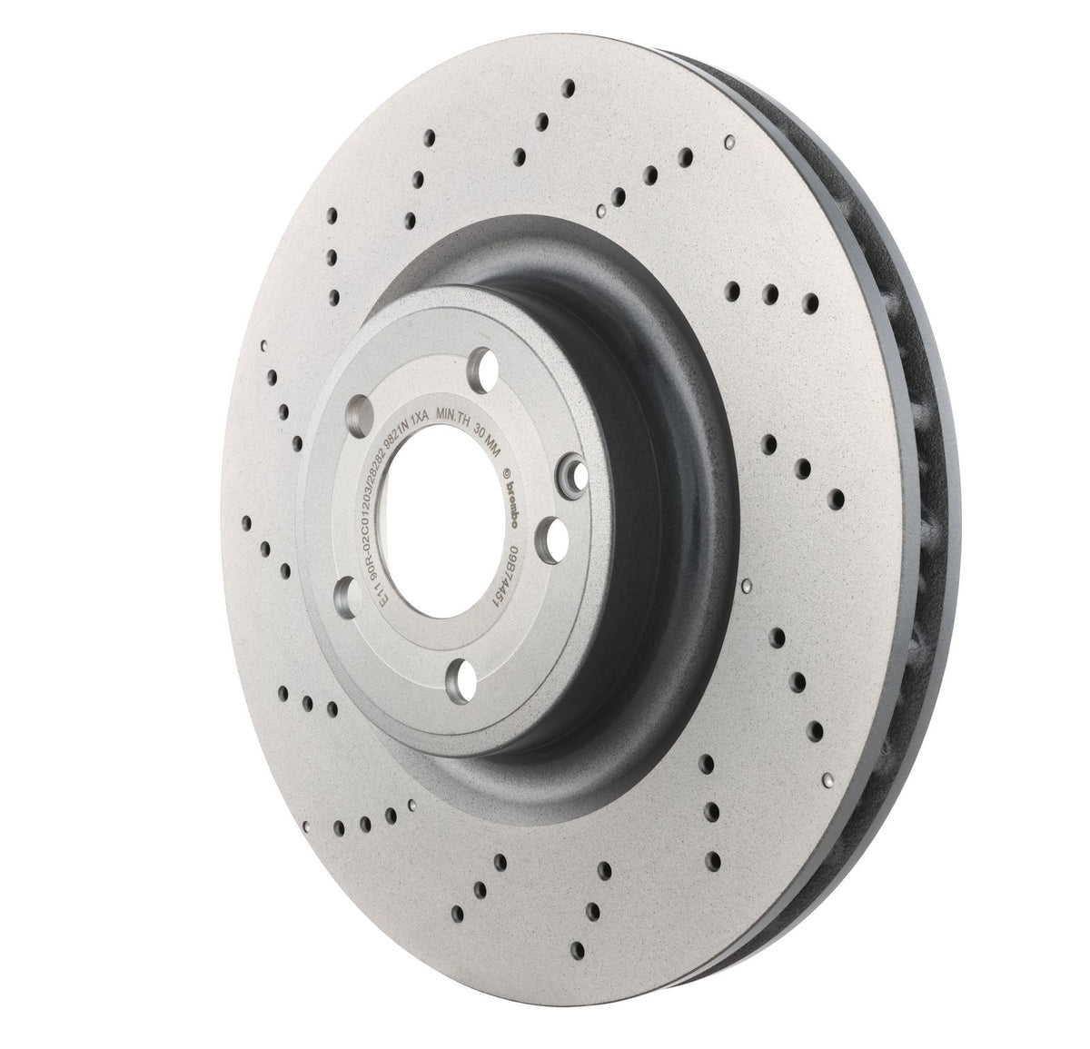 PRIME UV Coated Front Disc Brake Rotor - 09.B744.51_05