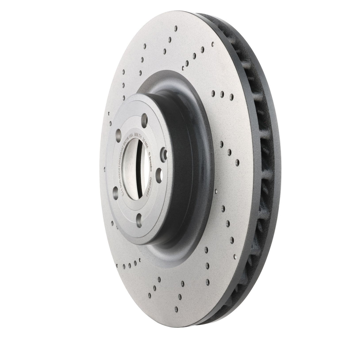 PRIME UV Coated Front Disc Brake Rotor - 09.B744.51_06