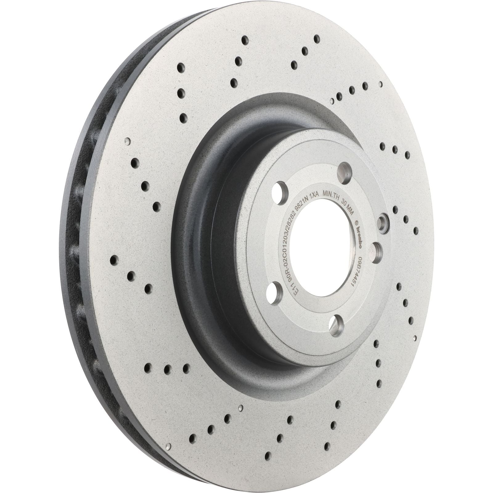 PRIME UV Coated Front Disc Brake Rotor - 09.B744.51_26