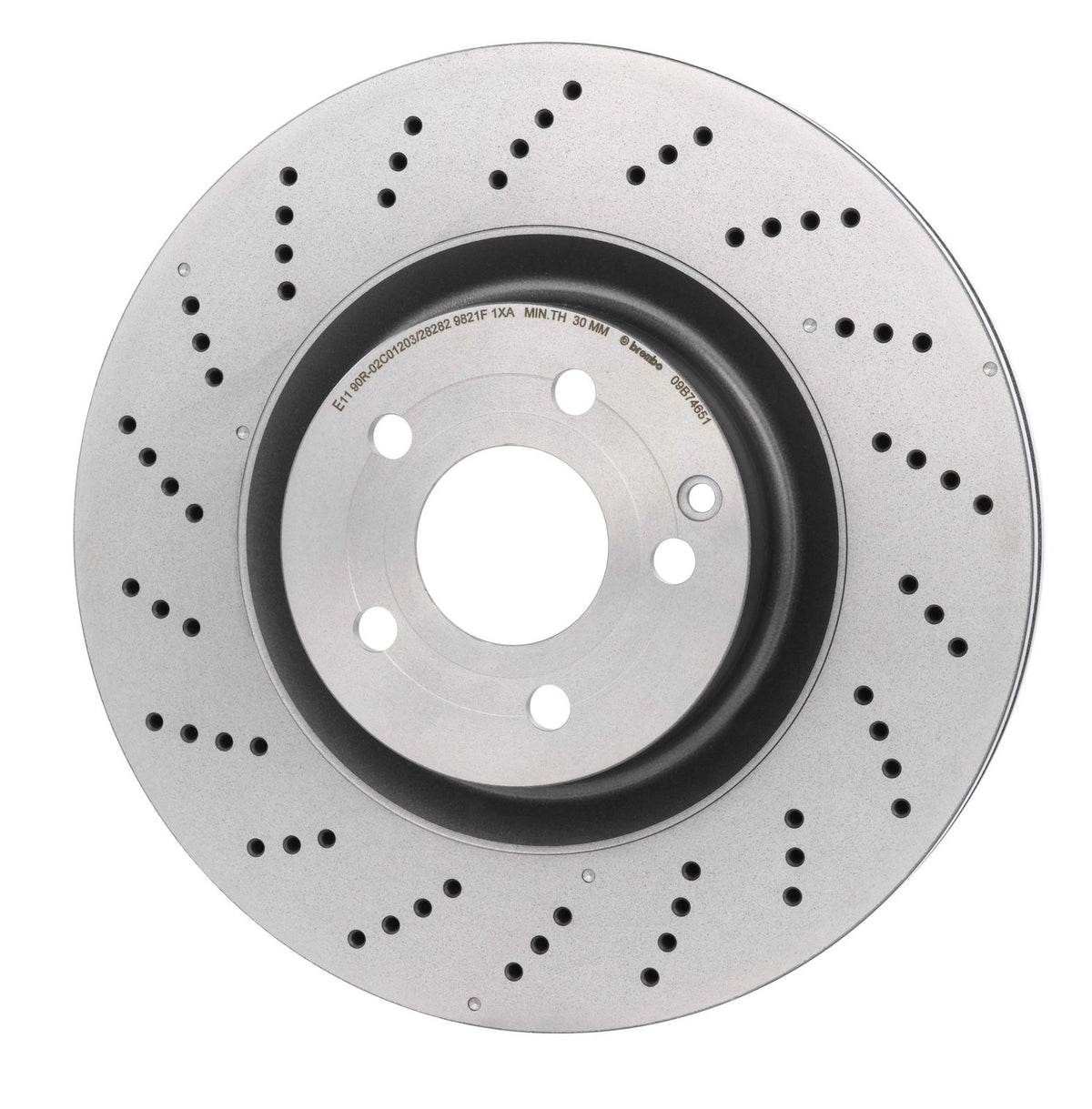 PRIME UV Coated Front Disc Brake Rotor - 09.B746.51_02