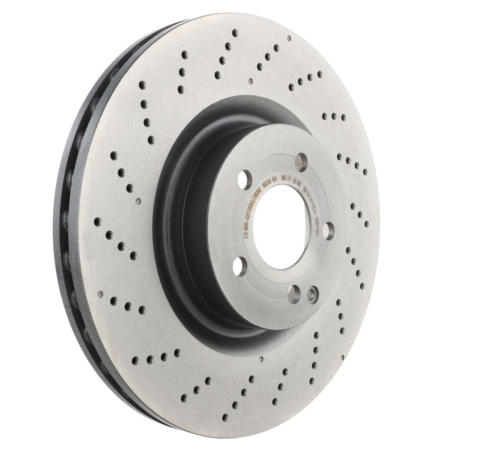 PRIME UV Coated Front Disc Brake Rotor - 09.B746.61_22