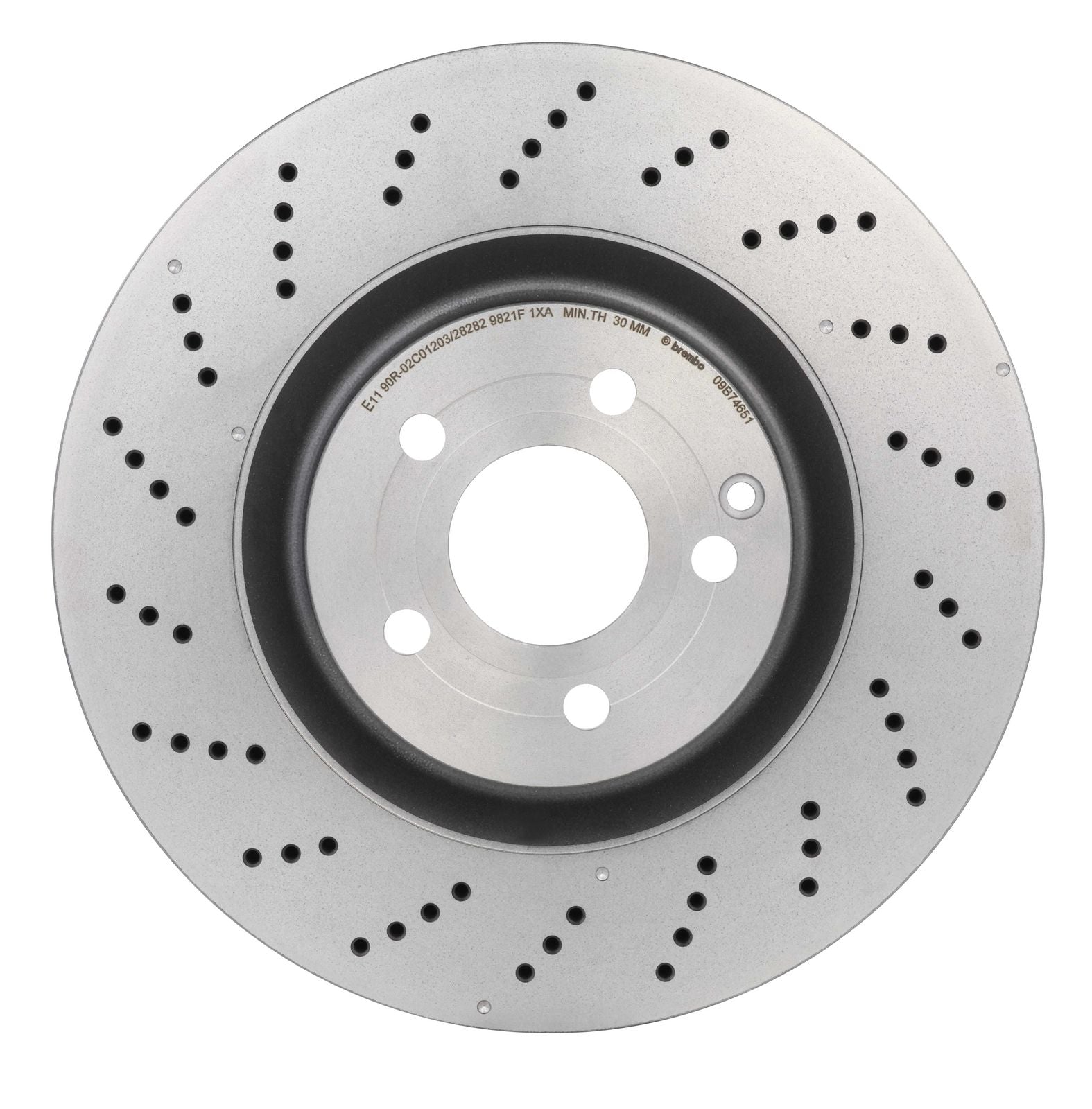 PRIME UV Coated Front Disc Brake Rotor - 09.B746.51_01