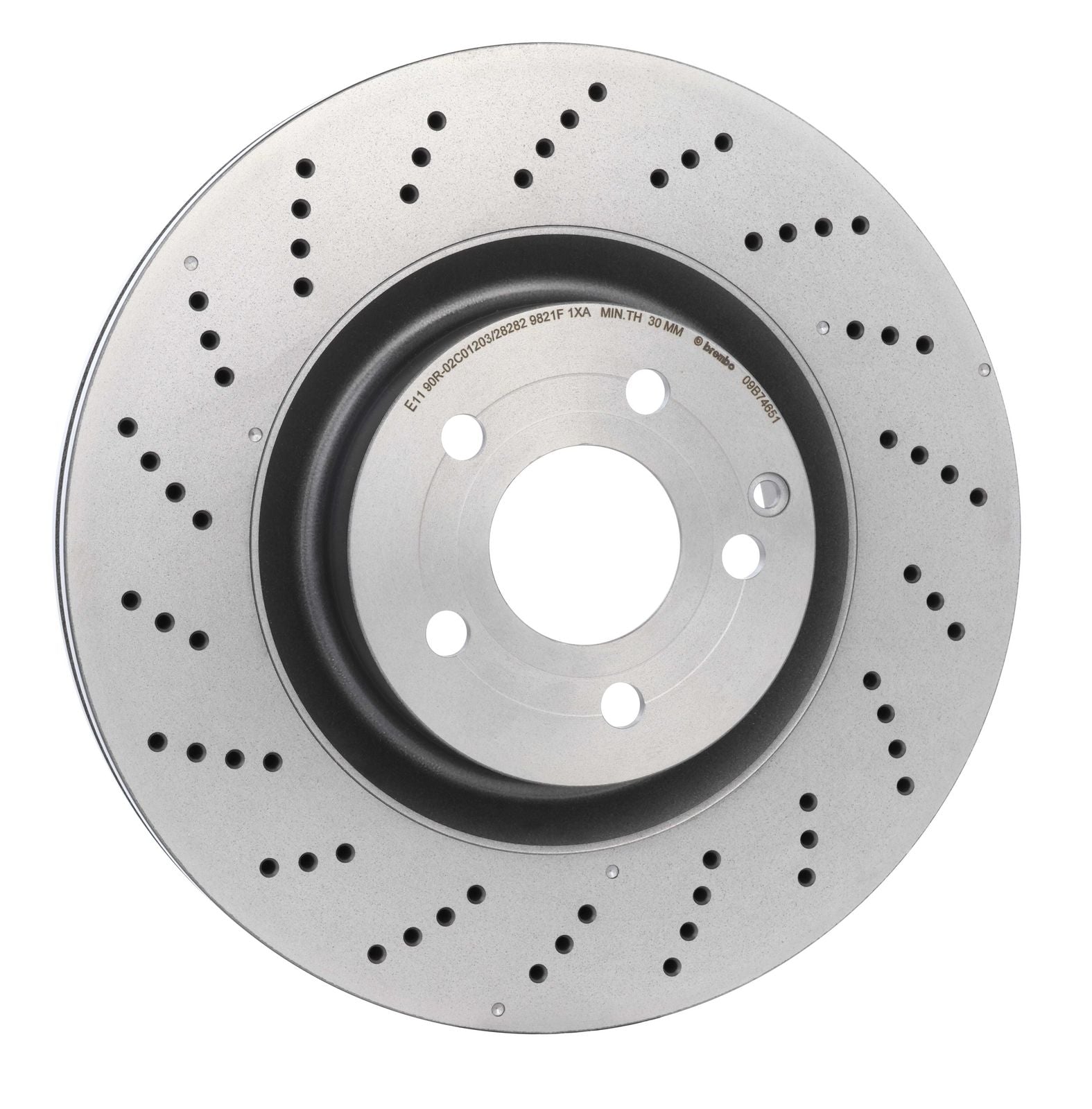 PRIME UV Coated Front Disc Brake Rotor - 09.B746.51_24