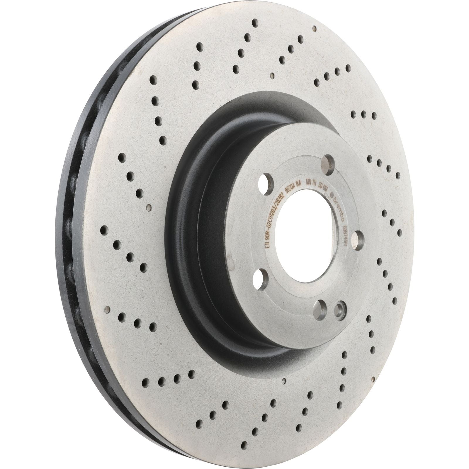PRIME UV Coated Front Disc Brake Rotor - 09.B746.61_26