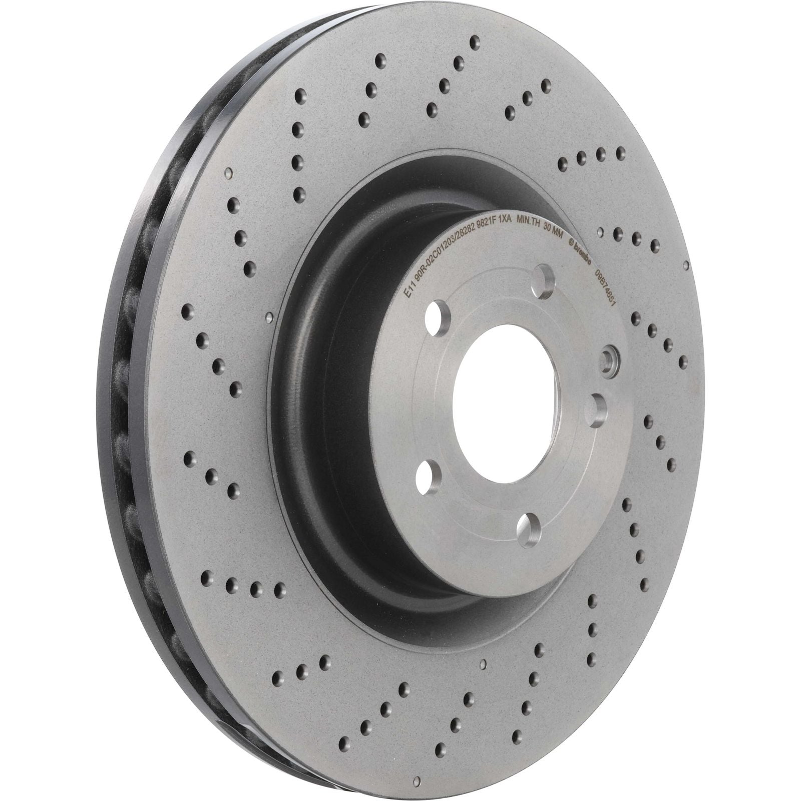 PRIME UV Coated Front Disc Brake Rotor - 09.B746.51_26