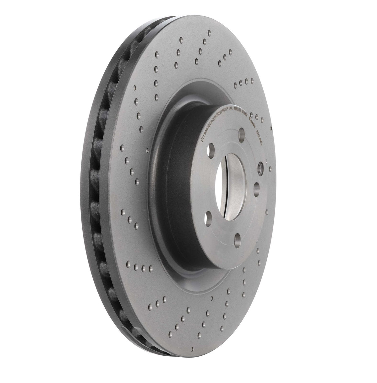 PRIME UV Coated Front Disc Brake Rotor - 09.B746.51_21