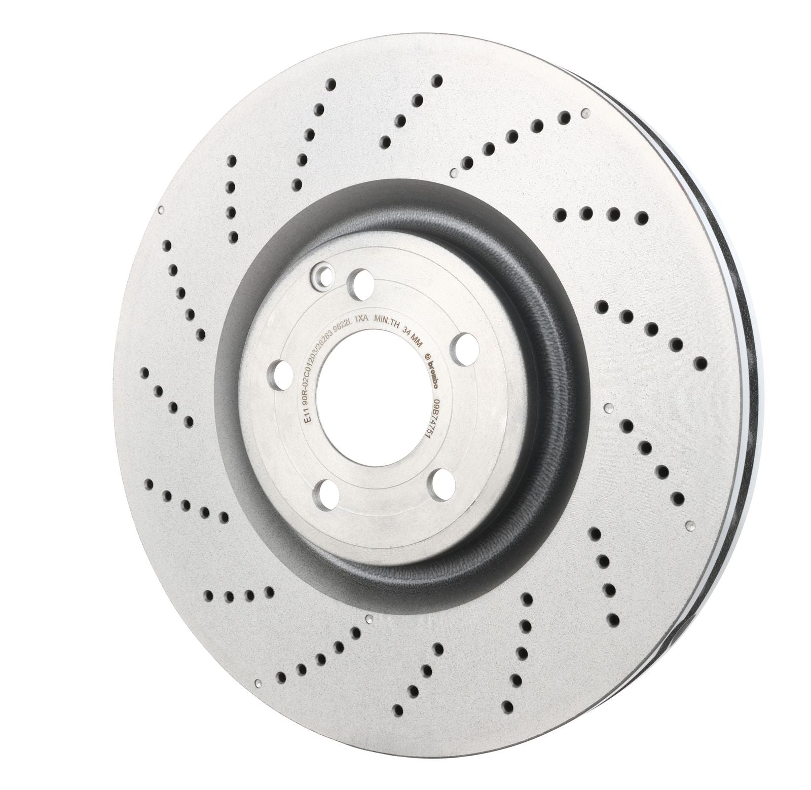 PRIME UV Coated Front Disc Brake Rotor - 09.B747.51_03