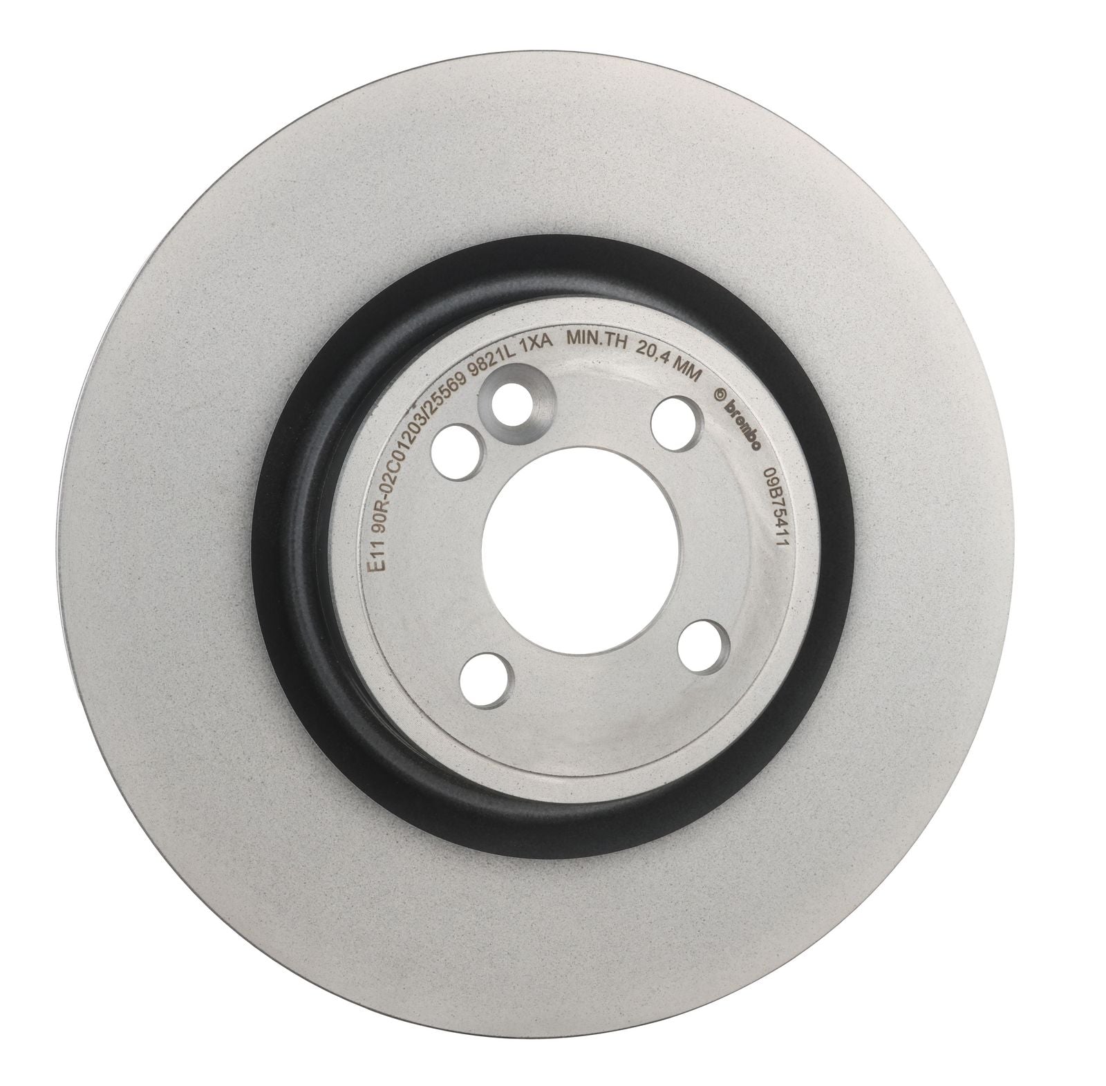PRIME UV Coated Front Disc Brake Rotor - 09.B754.11_25