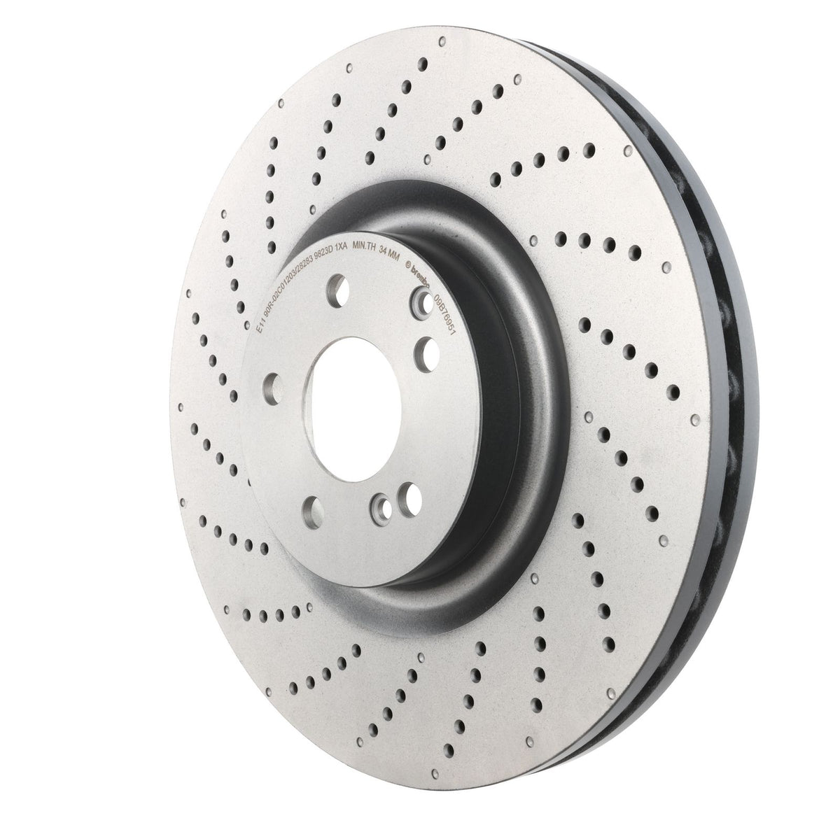 PRIME UV Coated Front Disc Brake Rotor - 09.B769.51_05