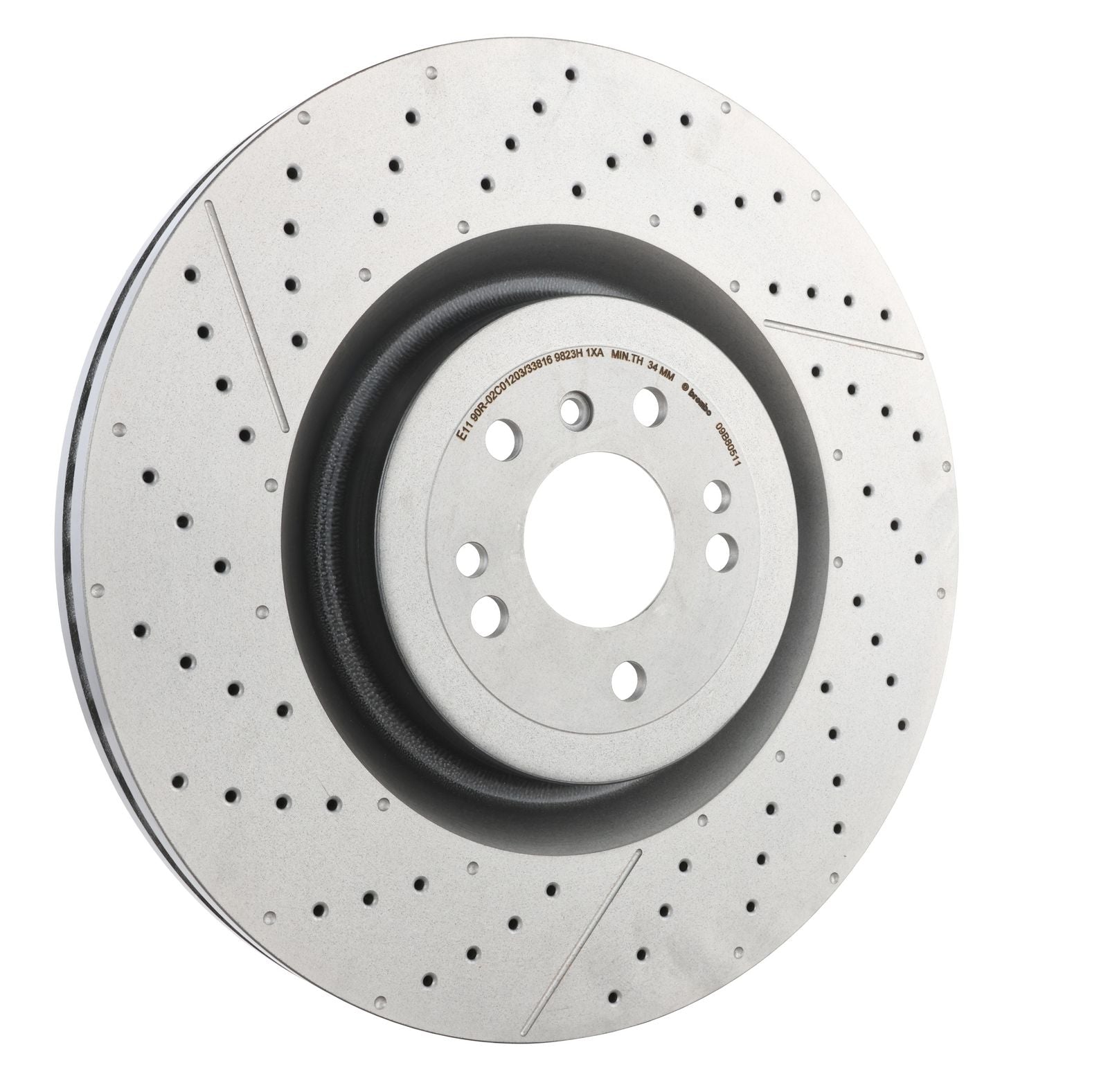 PRIME UV Coated Front Disc Brake Rotor - 09.B805.11_28