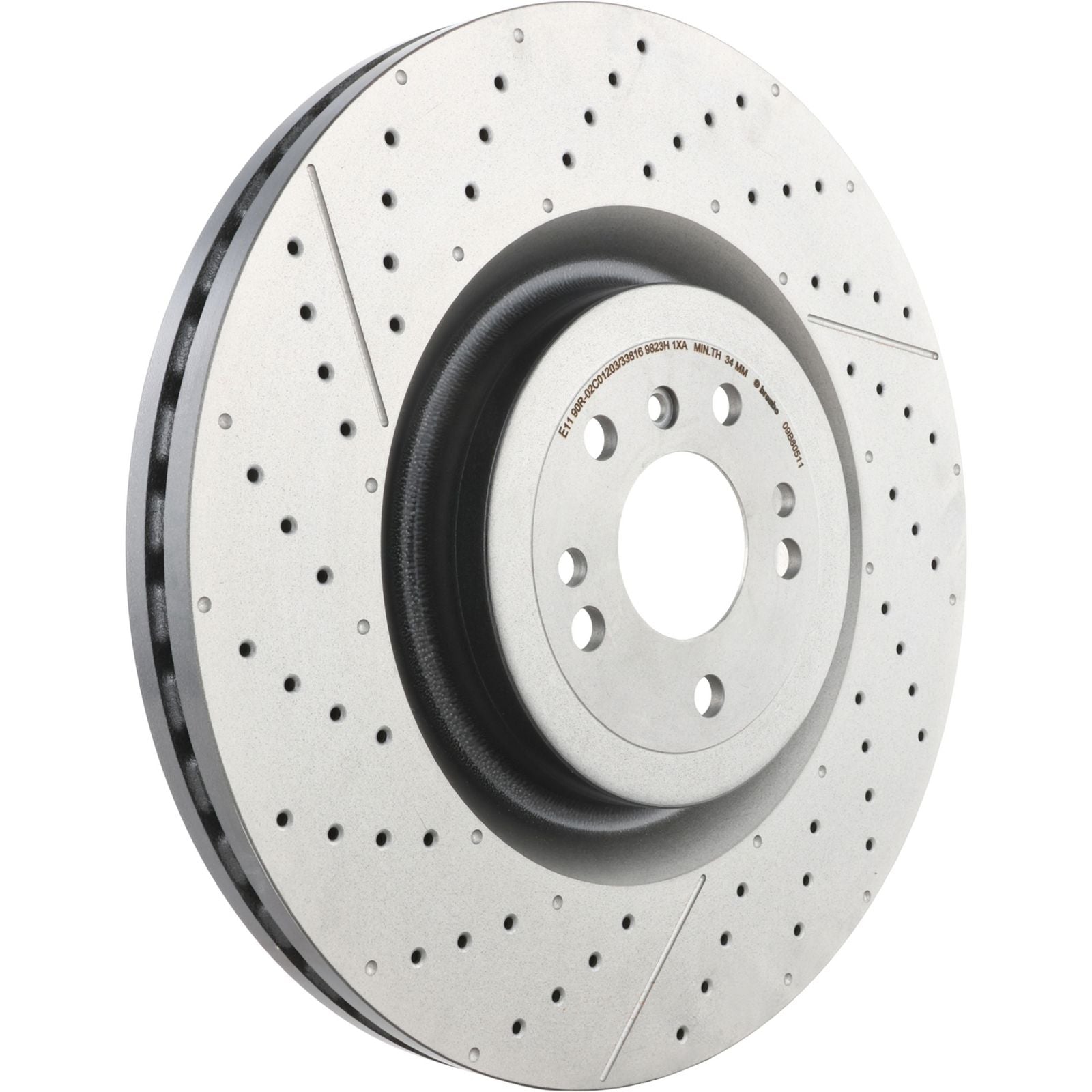 PRIME UV Coated Front Disc Brake Rotor - 09.B805.11_05