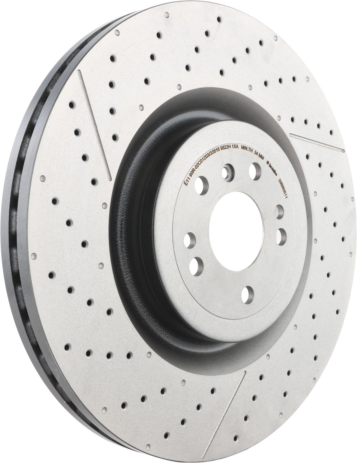 PRIME UV Coated Front Disc Brake Rotor - 09.B805.11_01