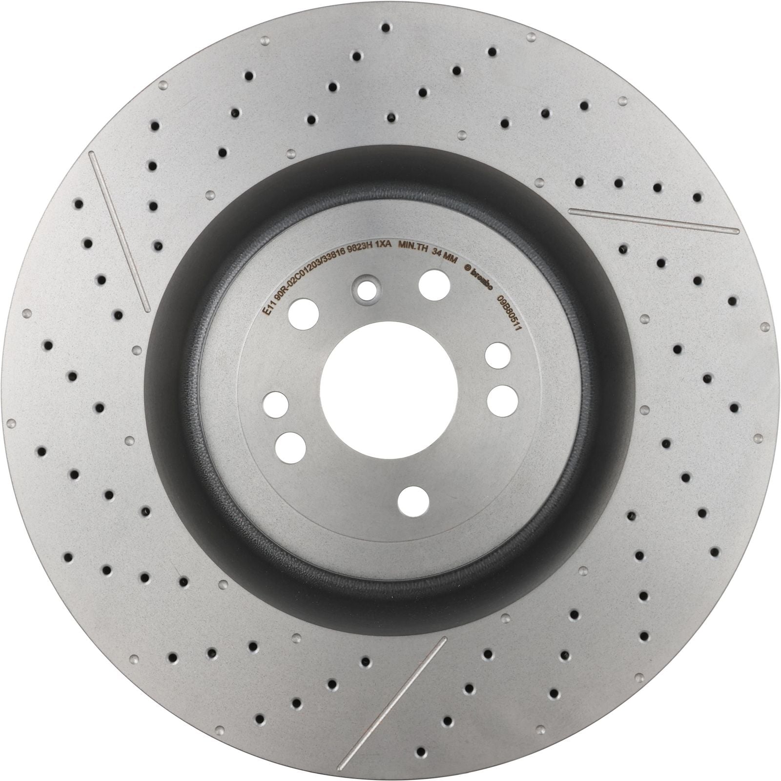 PRIME UV Coated Front Disc Brake Rotor - 09.B805.11_03