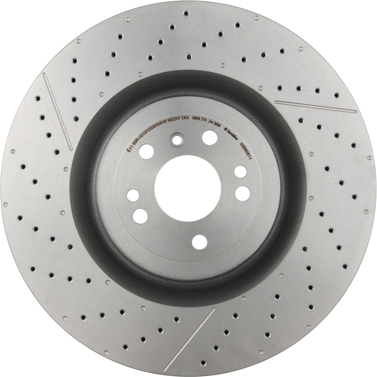 PRIME UV Coated Front Disc Brake Rotor - 09.B805.11_01