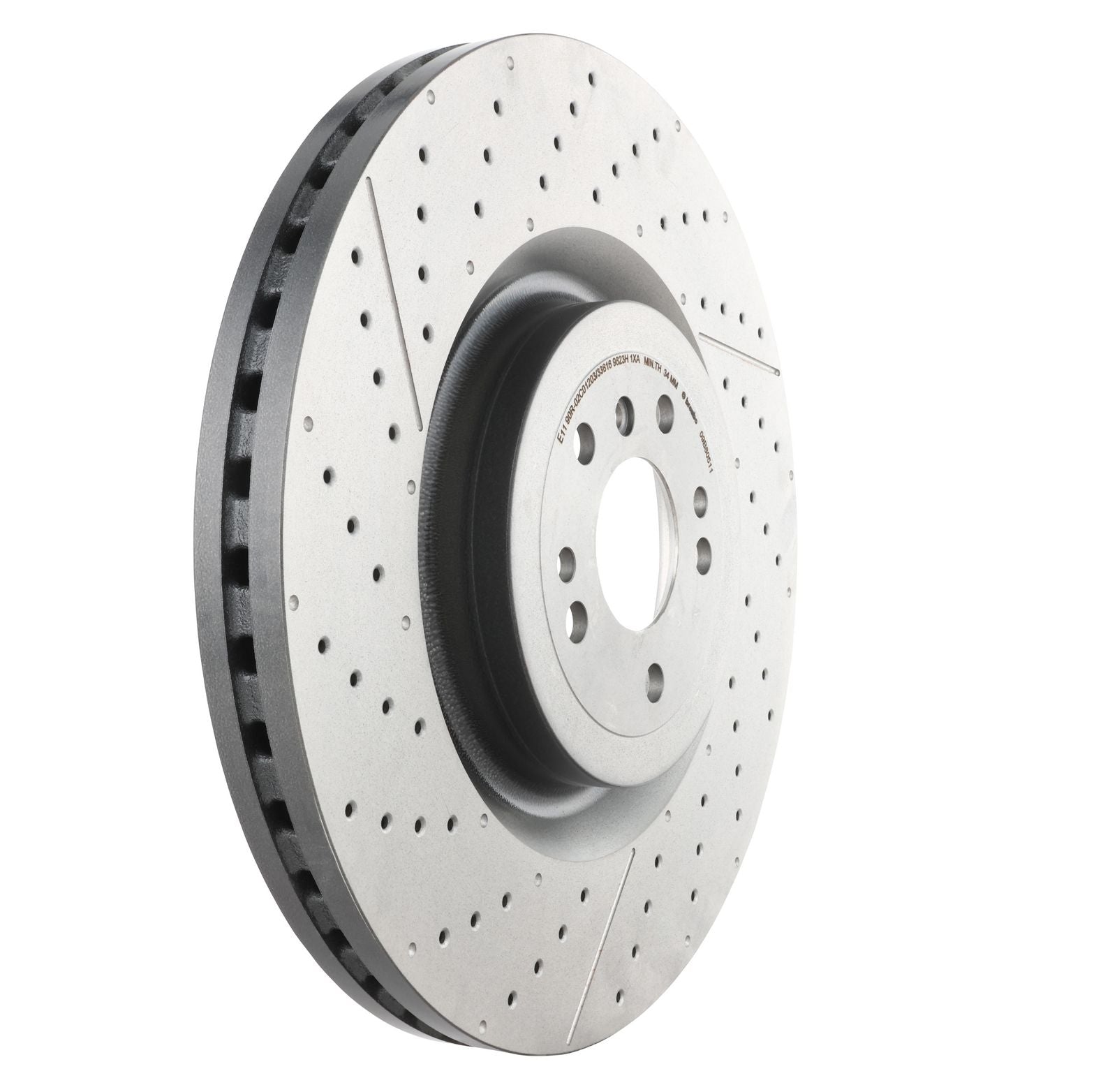 PRIME UV Coated Front Disc Brake Rotor - 09.B805.11_26