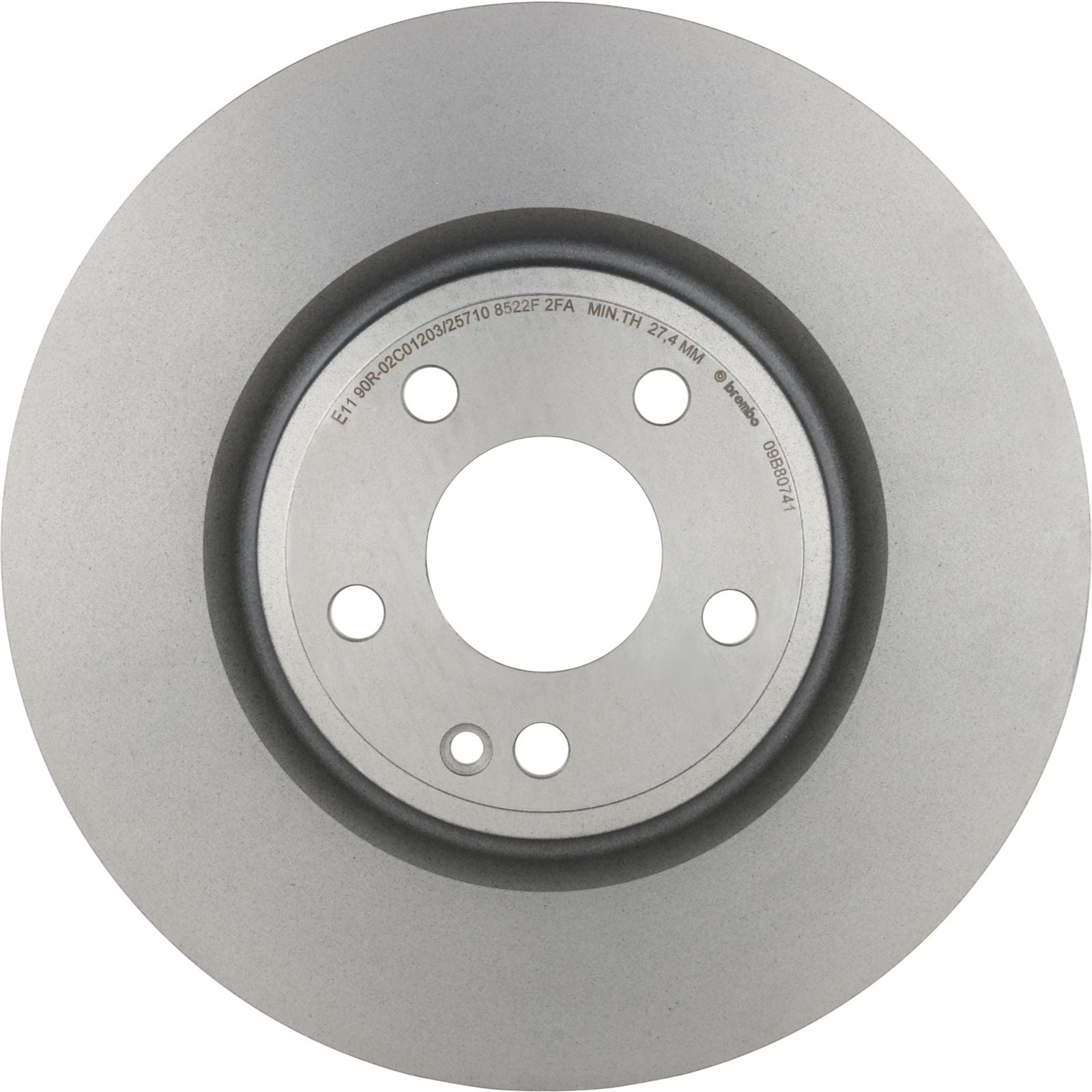 PRIME UV Coated Front Disc Brake Rotor - 09.B807.41_01
