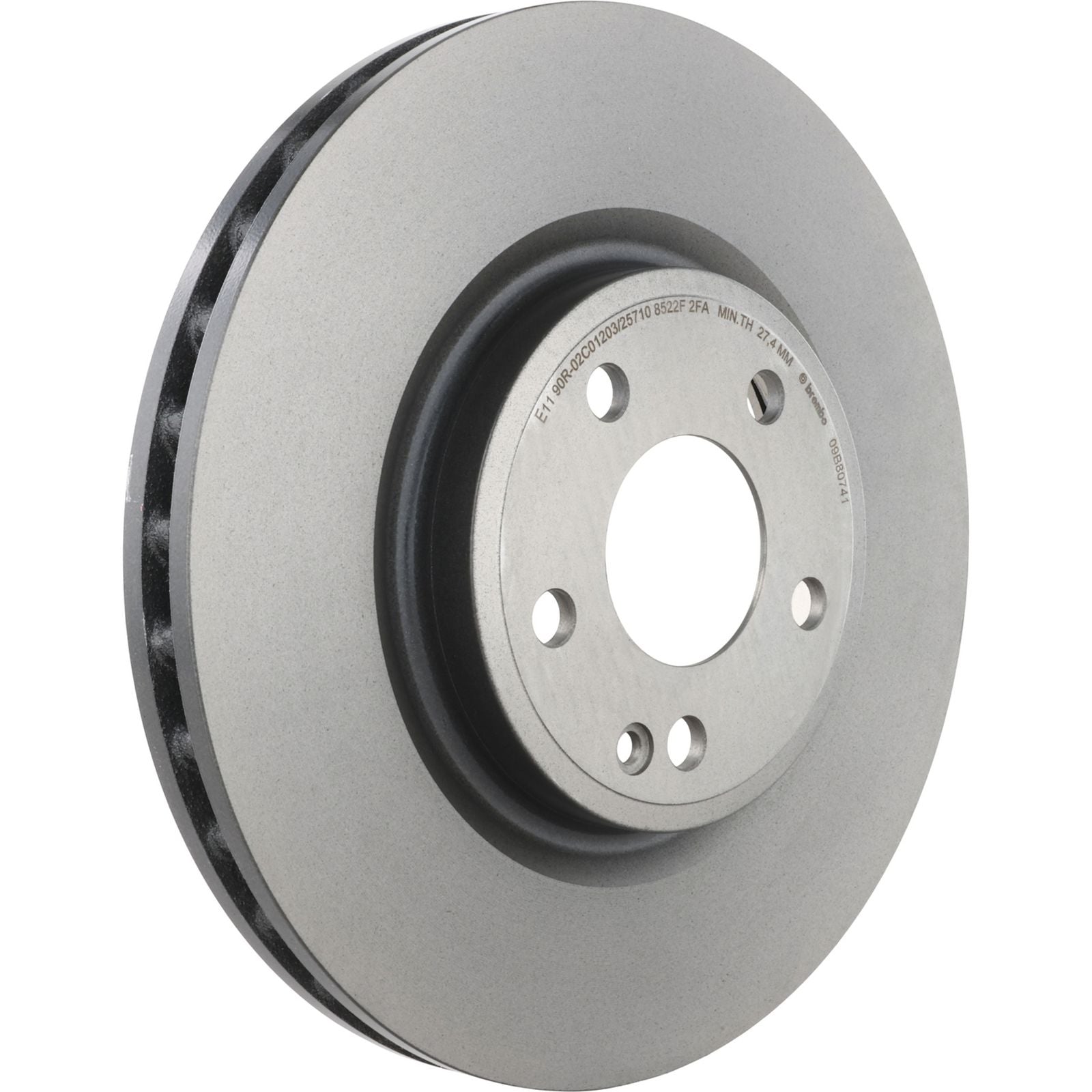 PRIME UV Coated Front Disc Brake Rotor - 09.B807.41_05