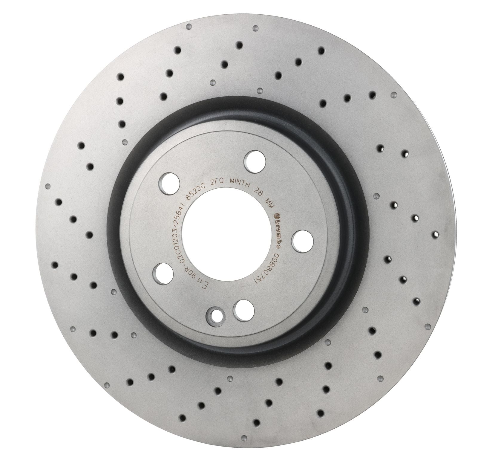 PRIME UV Coated Front Disc Brake Rotor - 09.B807.51_07