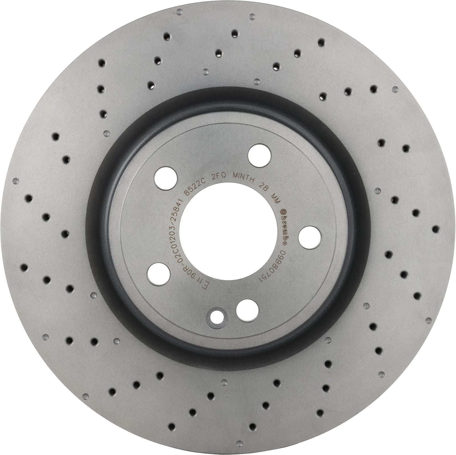 PRIME UV Coated Front Disc Brake Rotor - 09.B807.51_03