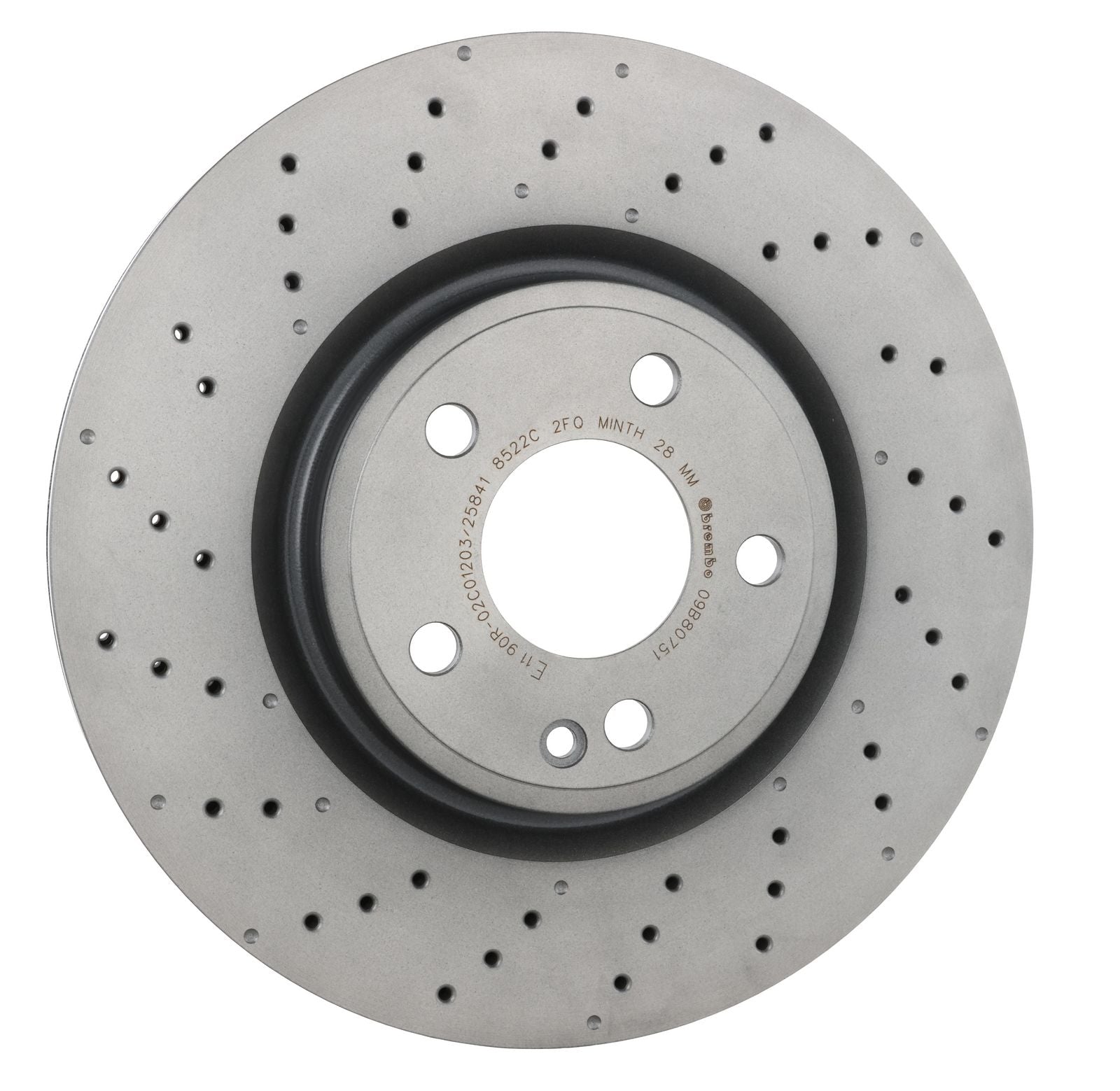PRIME UV Coated Front Disc Brake Rotor - 09.B807.51_29