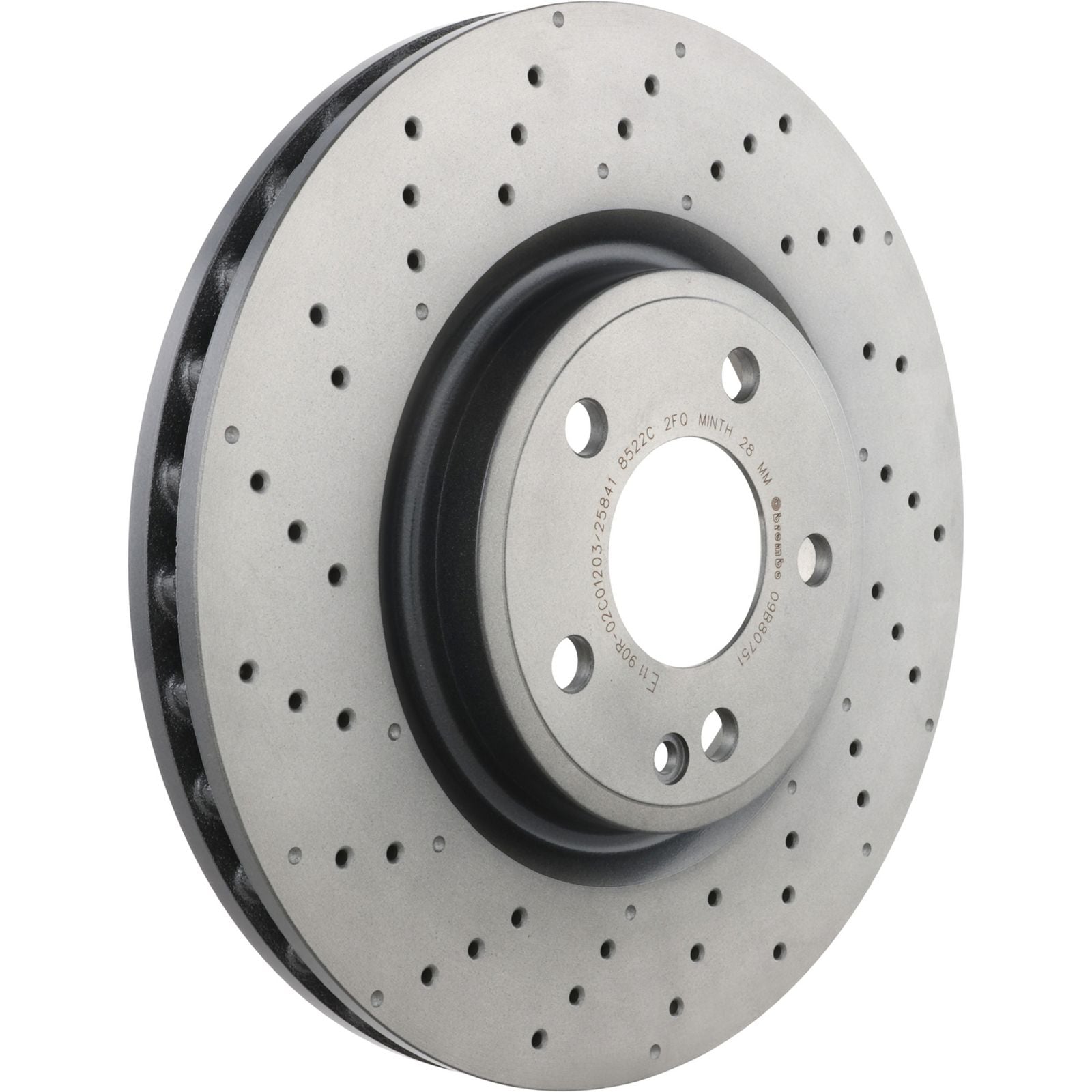 PRIME UV Coated Front Disc Brake Rotor - 09.B807.51_05