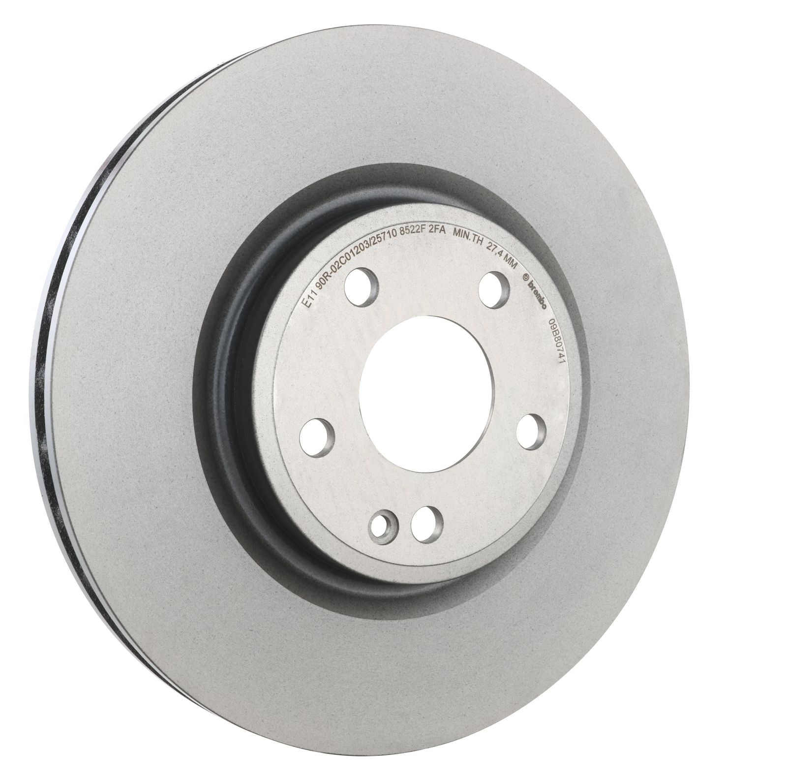 PRIME UV Coated Front Disc Brake Rotor - 09.B807.41_30