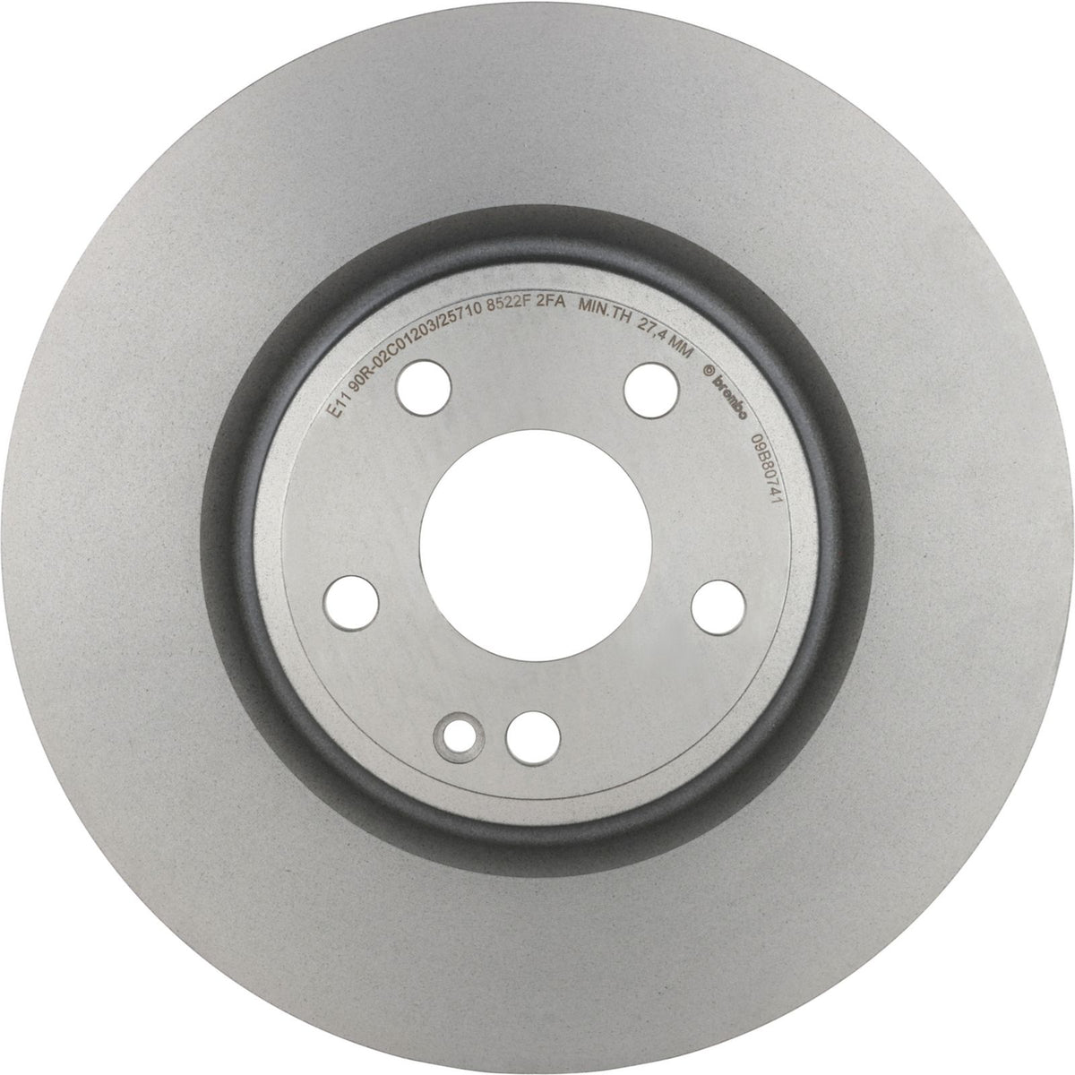 PRIME UV Coated Front Disc Brake Rotor - 09.B807.41_01