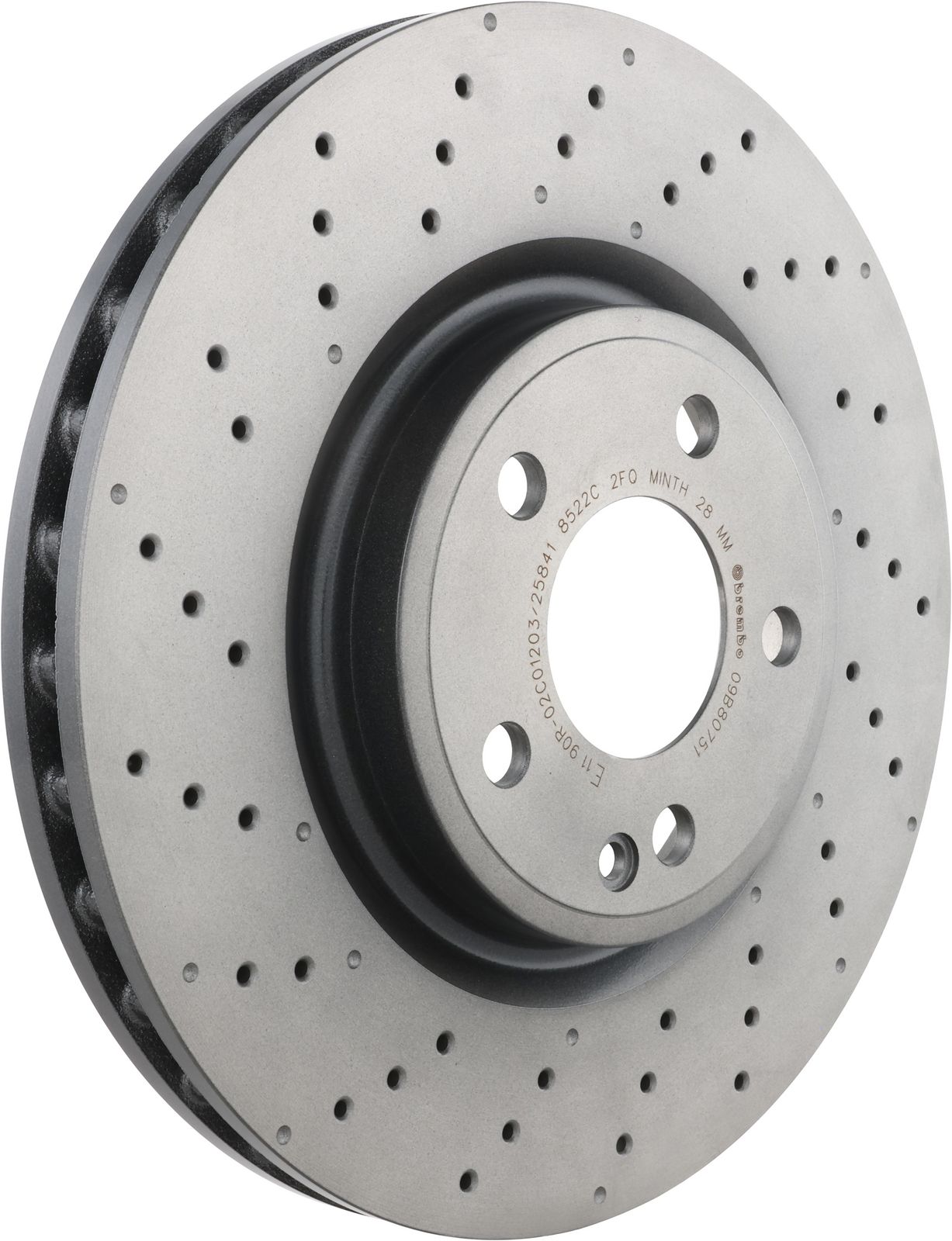 PRIME UV Coated Front Disc Brake Rotor - 09.B807.51_01