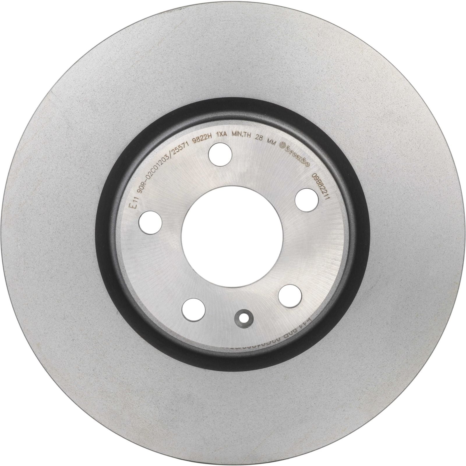 PRIME UV Coated Front Disc Brake Rotor - 09.B822.11_28