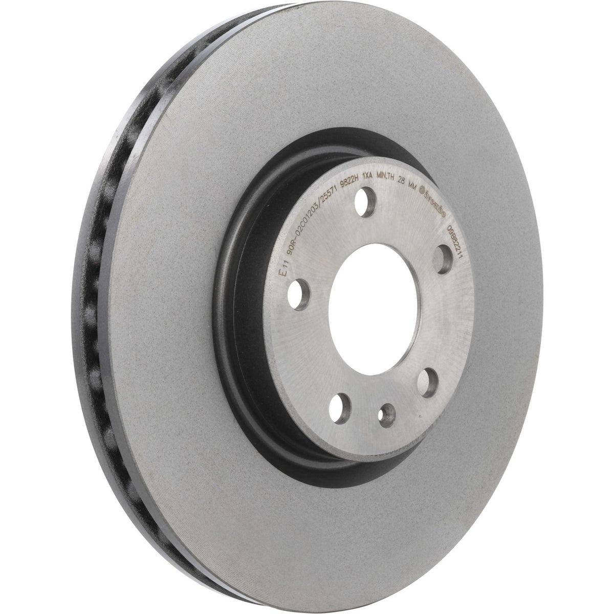 PRIME UV Coated Front Disc Brake Rotor - 09.B822.11_26