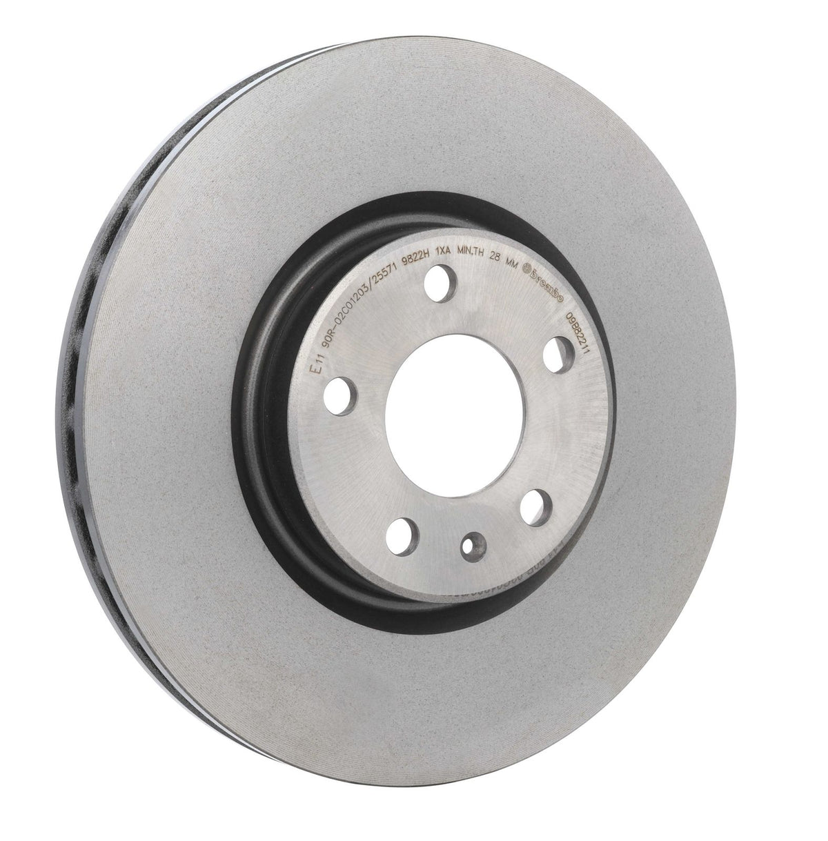 PRIME UV Coated Front Disc Brake Rotor - 09.B822.11_24