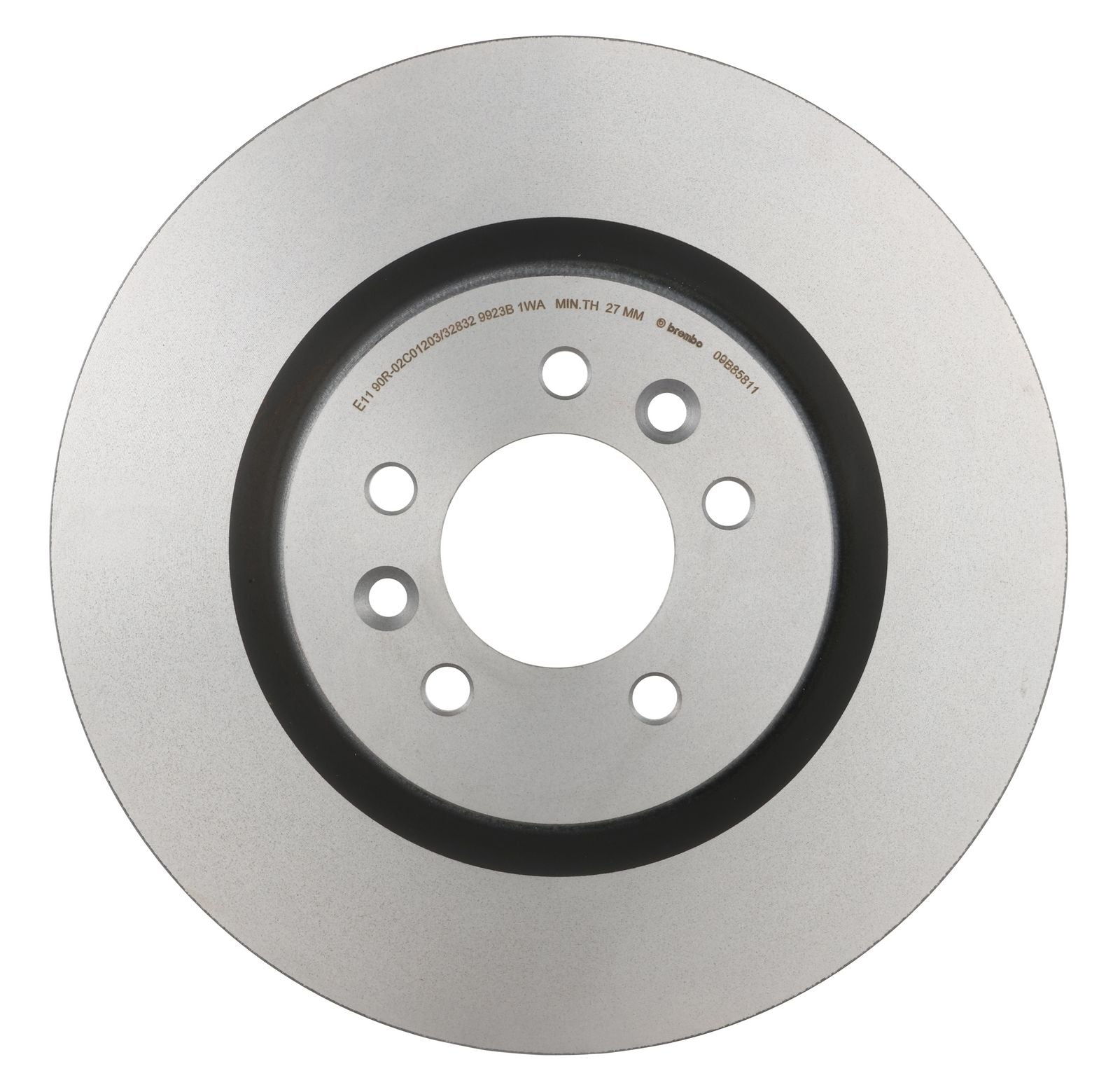 PRIME UV Coated Front Disc Brake Rotor - 09.B858.11_07