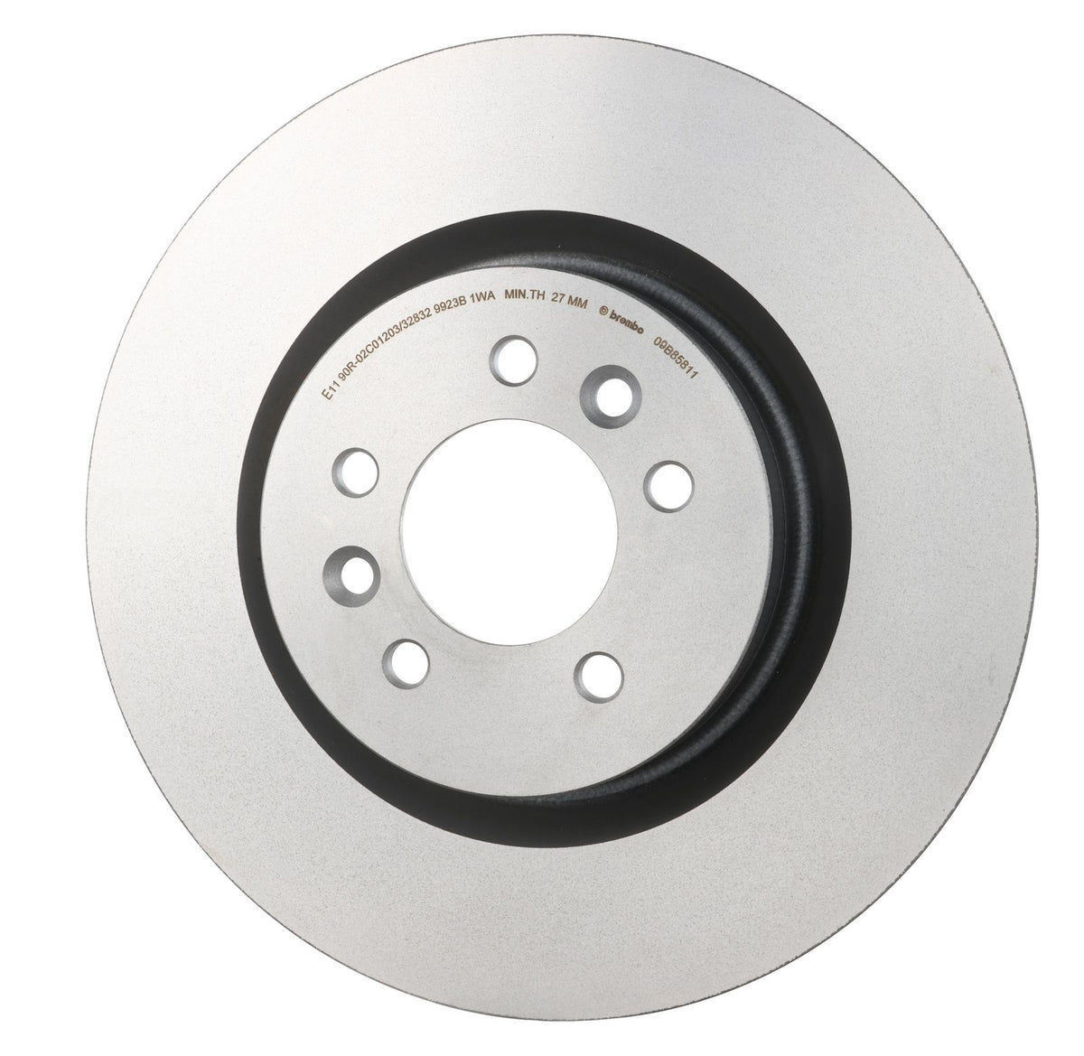 PRIME UV Coated Front Disc Brake Rotor - 09.B858.11_08