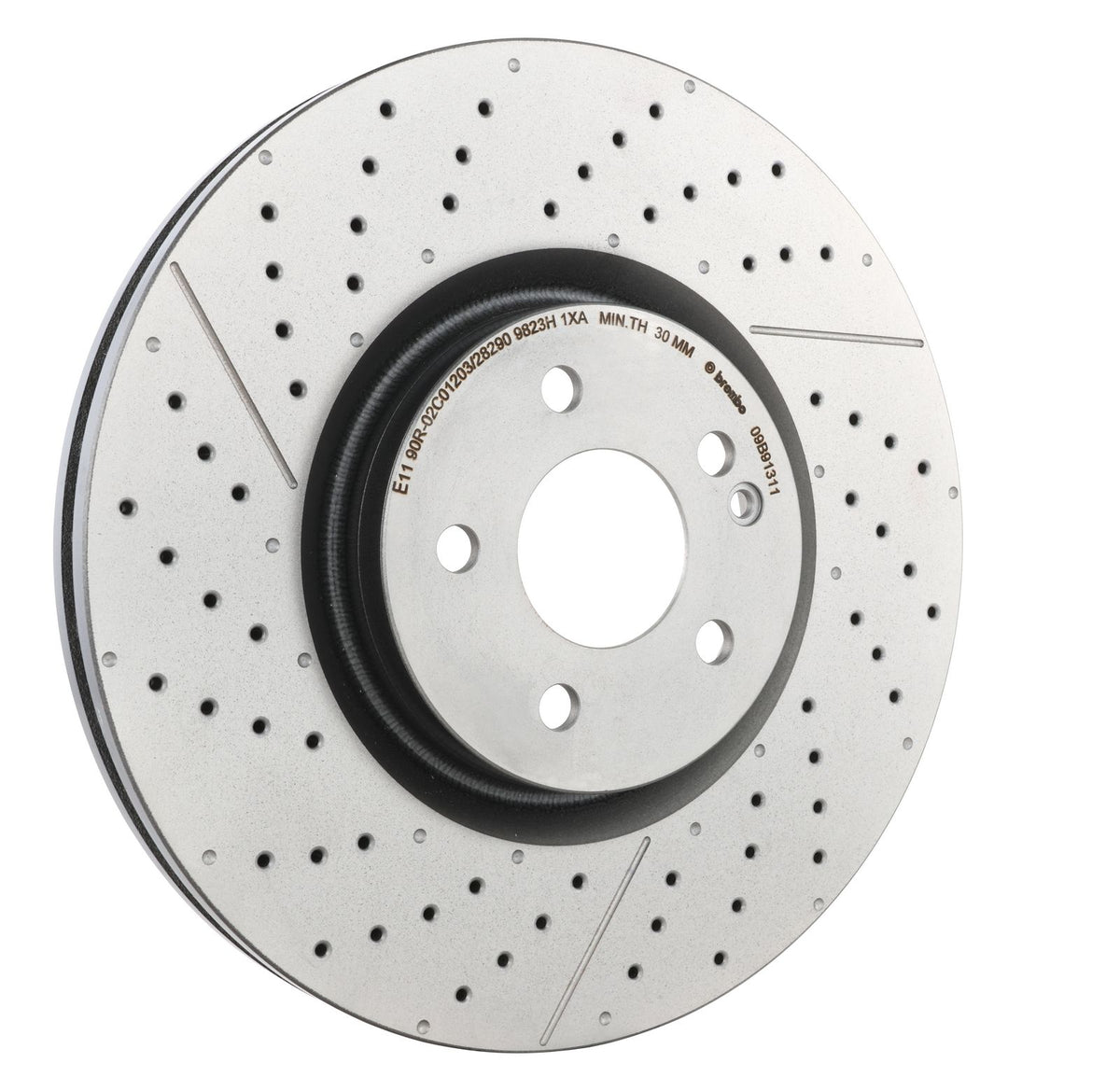 PRIME UV Coated Front Disc Brake Rotor - 09.B913.11_29