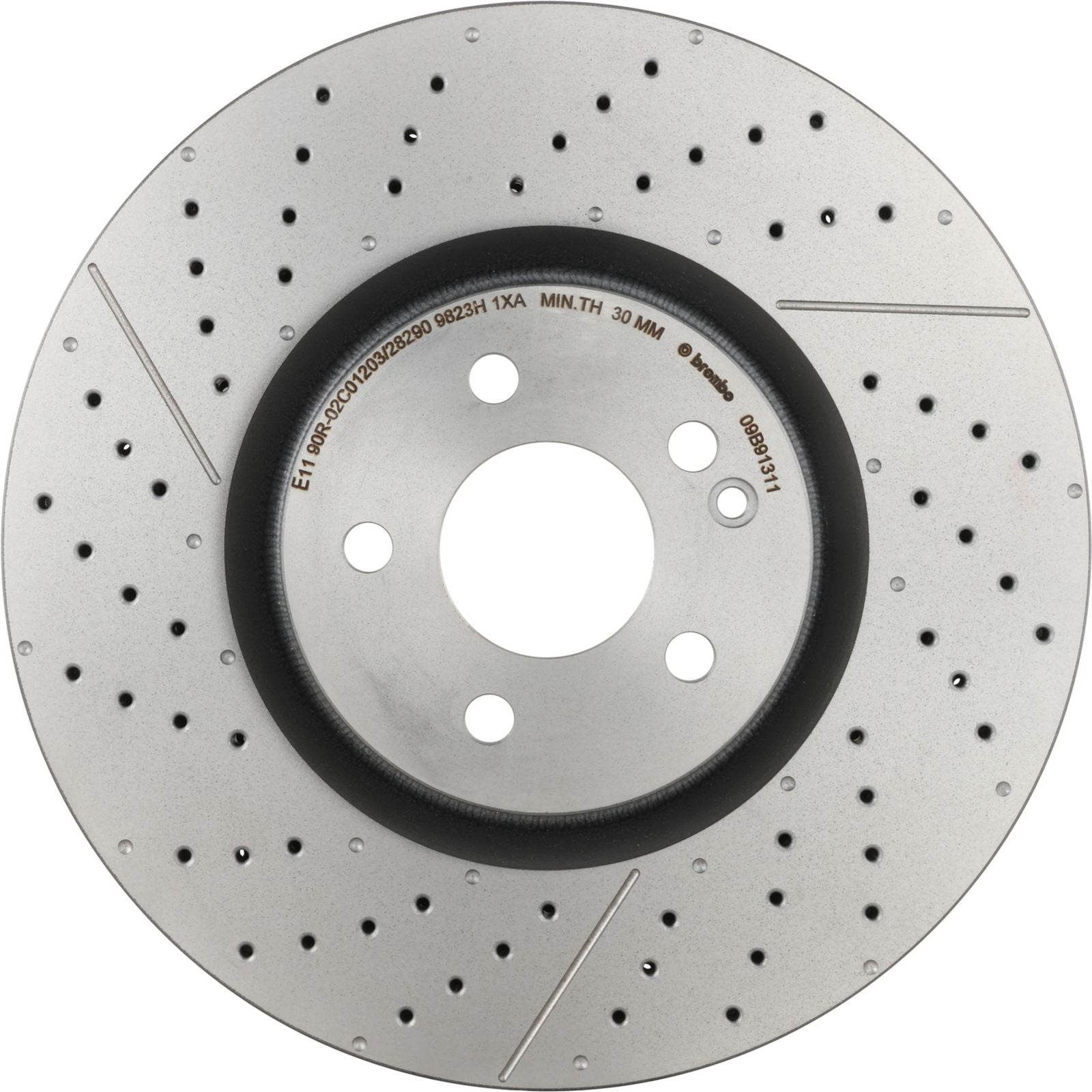 PRIME UV Coated Front Disc Brake Rotor - 09.B913.11_04