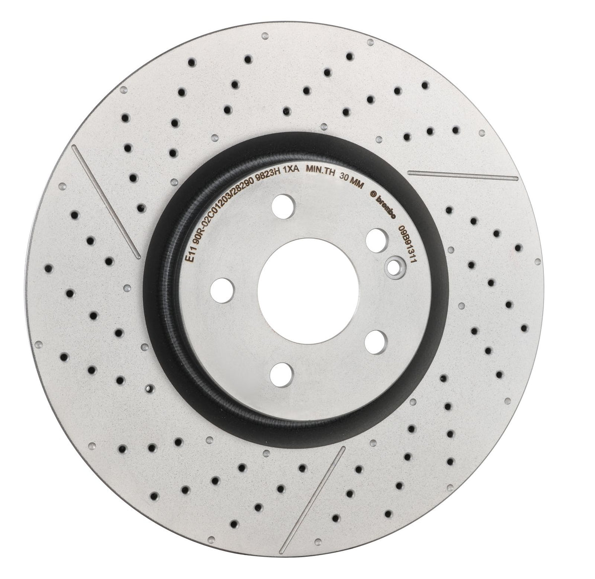 PRIME UV Coated Front Disc Brake Rotor - 09.B913.11_30