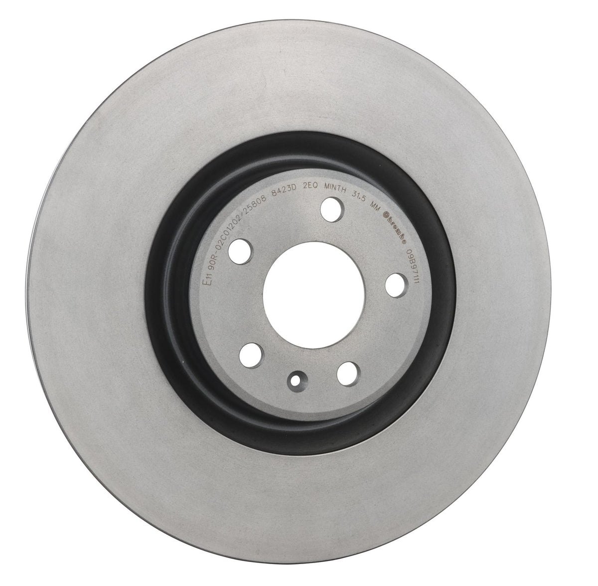PRIME UV Coated Front Disc Brake Rotor - 09.B971.11_31