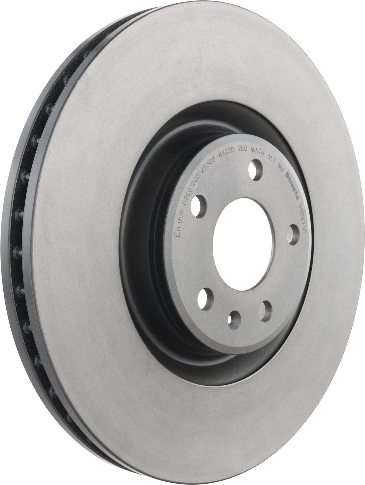 PRIME UV Coated Front Disc Brake Rotor - 09.B971.11_01