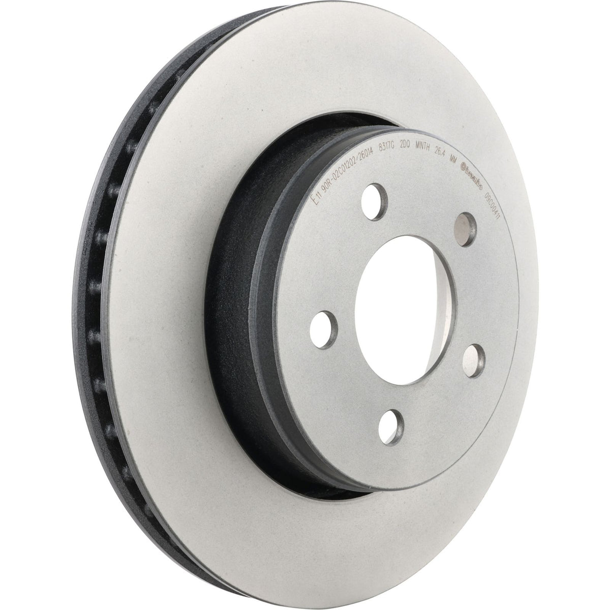 PRIME UV Coated Front Disc Brake Rotor - 09.C004.11_05