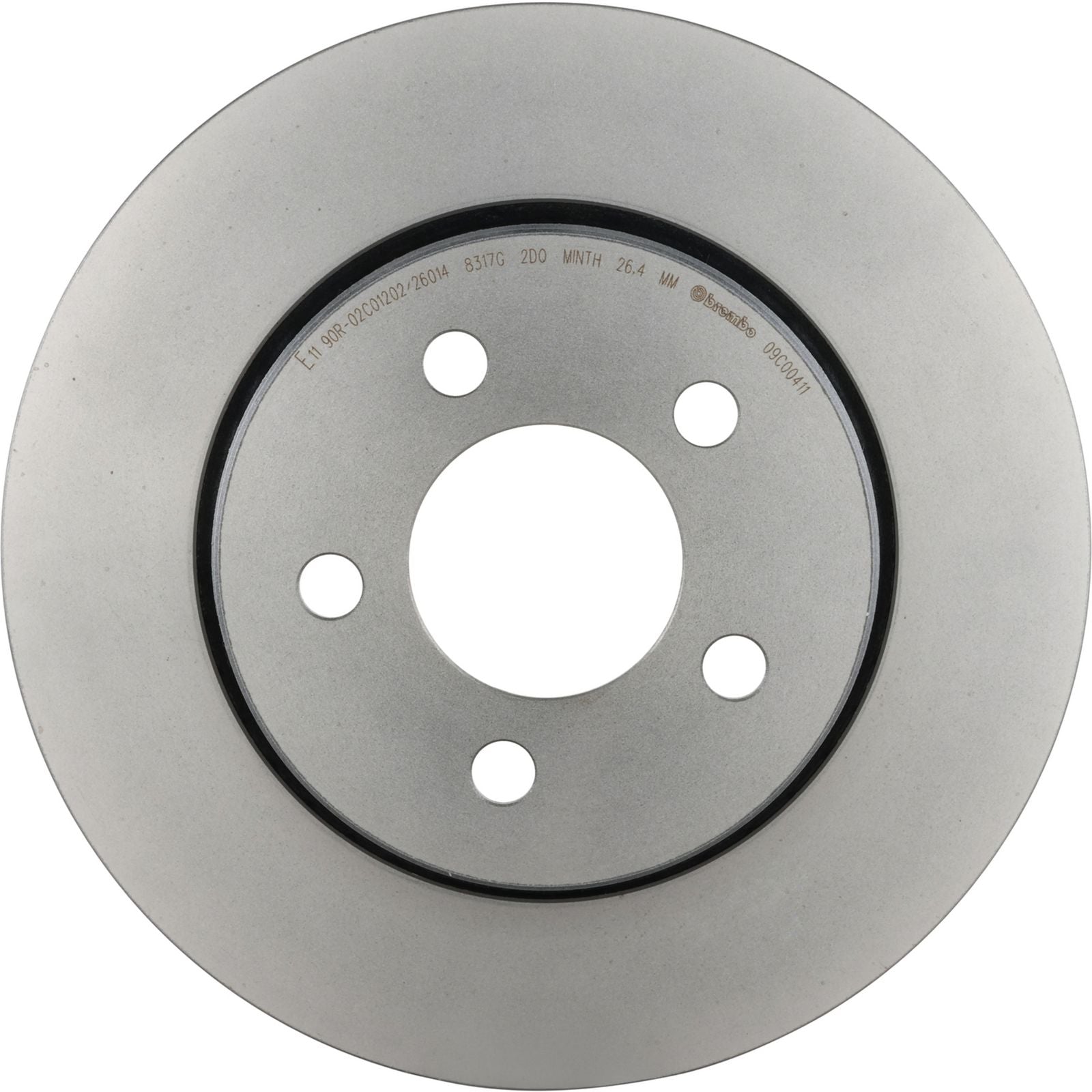 PRIME UV Coated Front Disc Brake Rotor - 09.C004.11_03