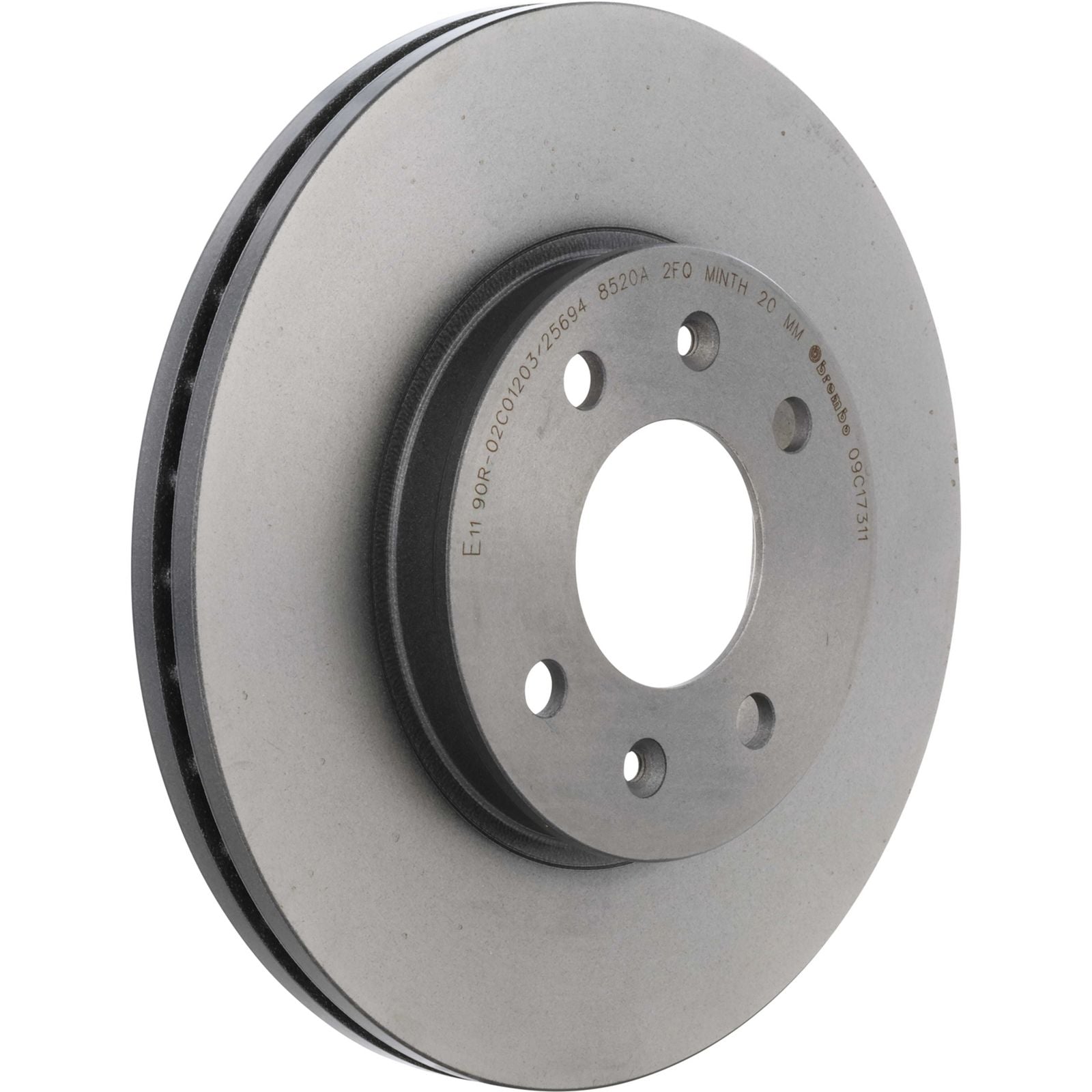 PRIME UV Coated Front Disc Brake Rotor - 09.C173.11_04