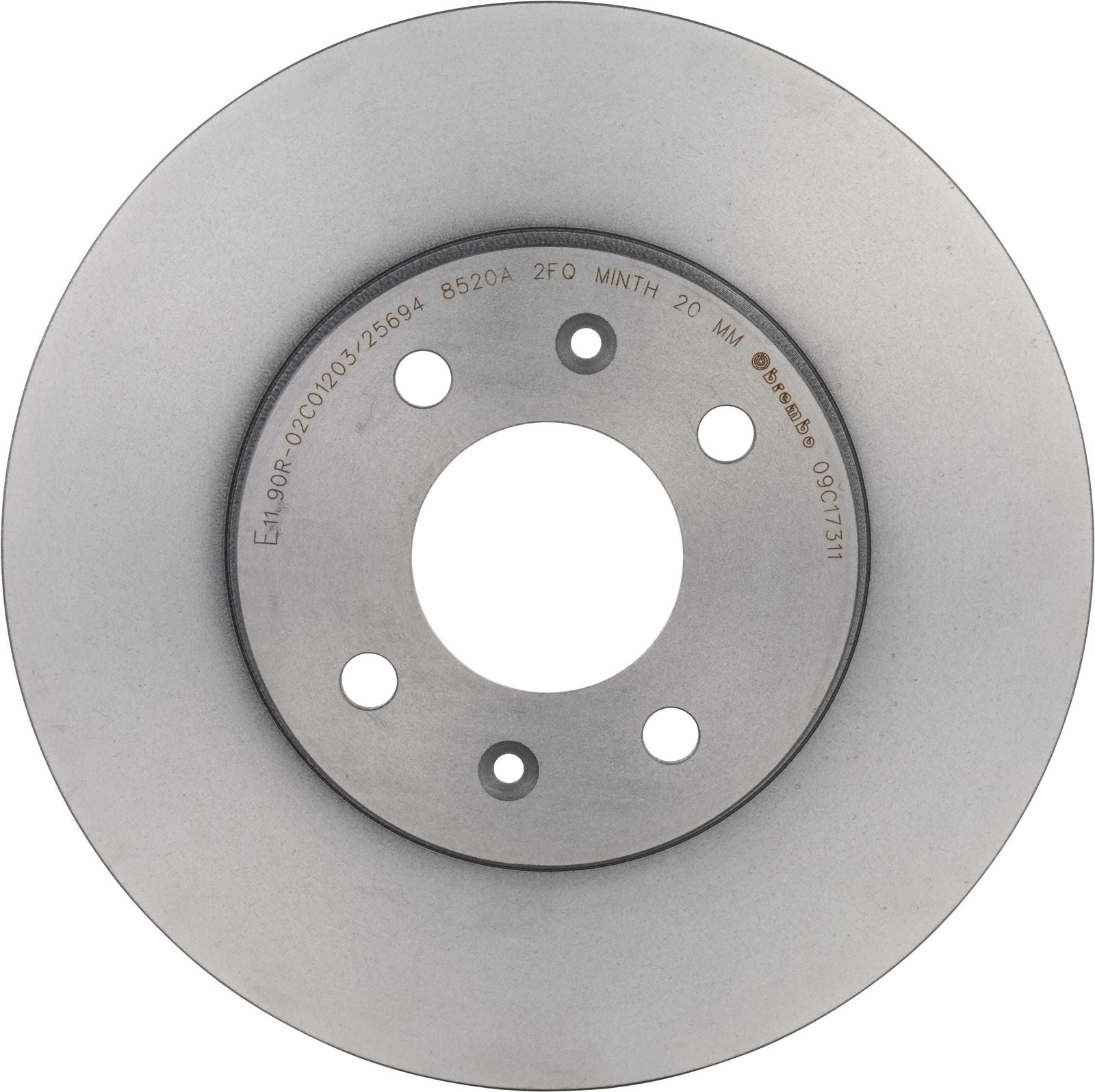 PRIME UV Coated Front Disc Brake Rotor - 09.C173.11_03