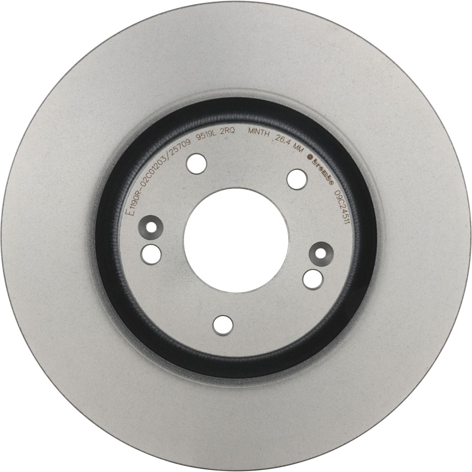 PRIME UV Coated Front Disc Brake Rotor - 09.C245.11_02