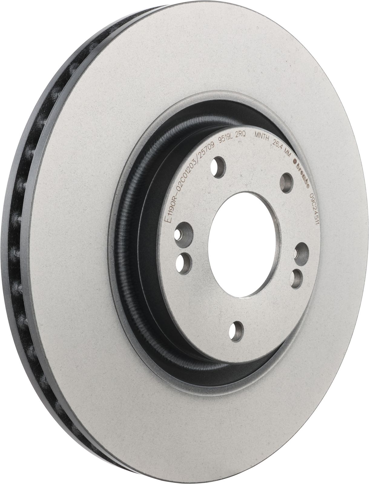 PRIME UV Coated Front Disc Brake Rotor - 09.C245.11_01