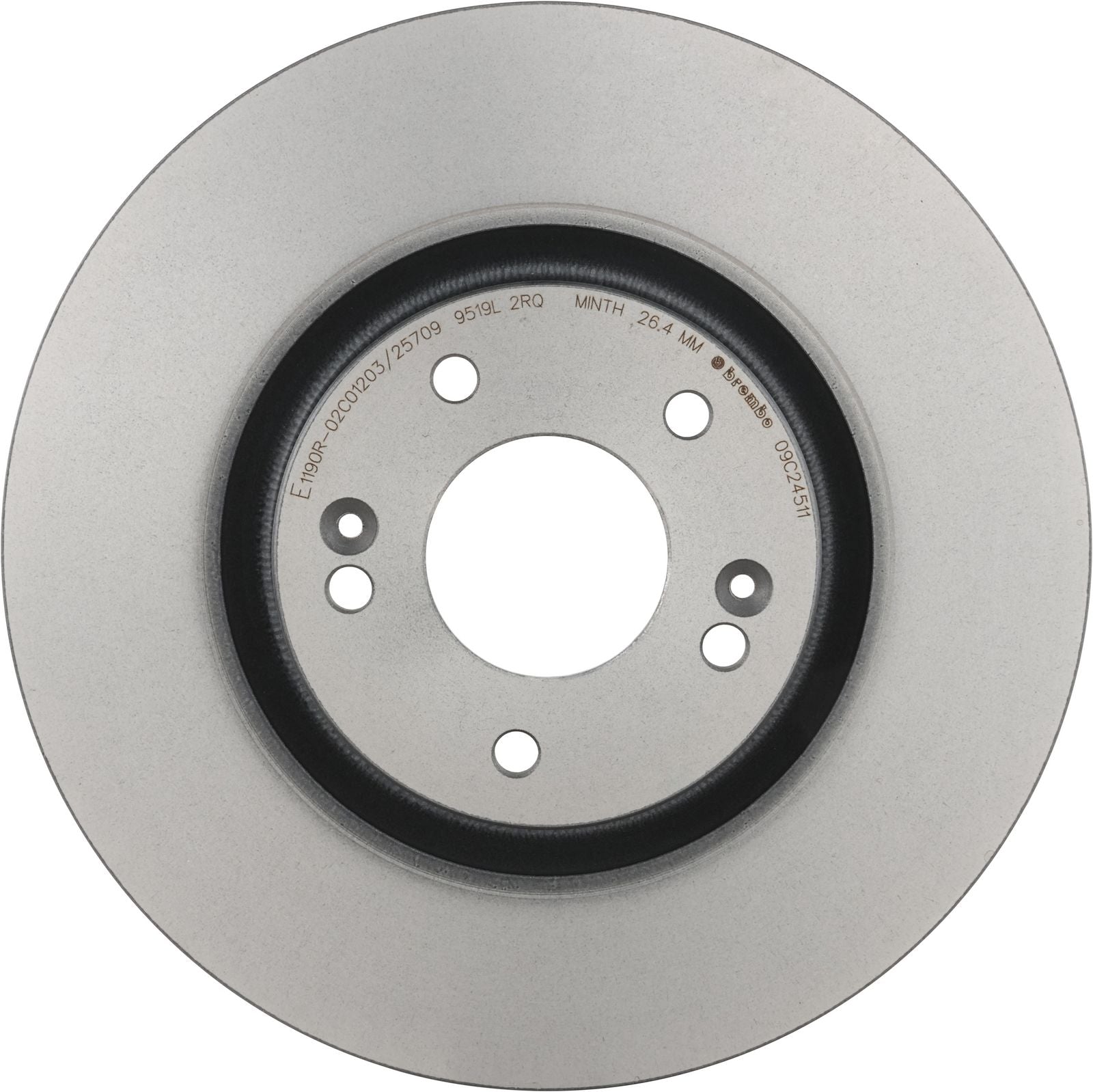 PRIME UV Coated Front Disc Brake Rotor - 09.C245.11_03