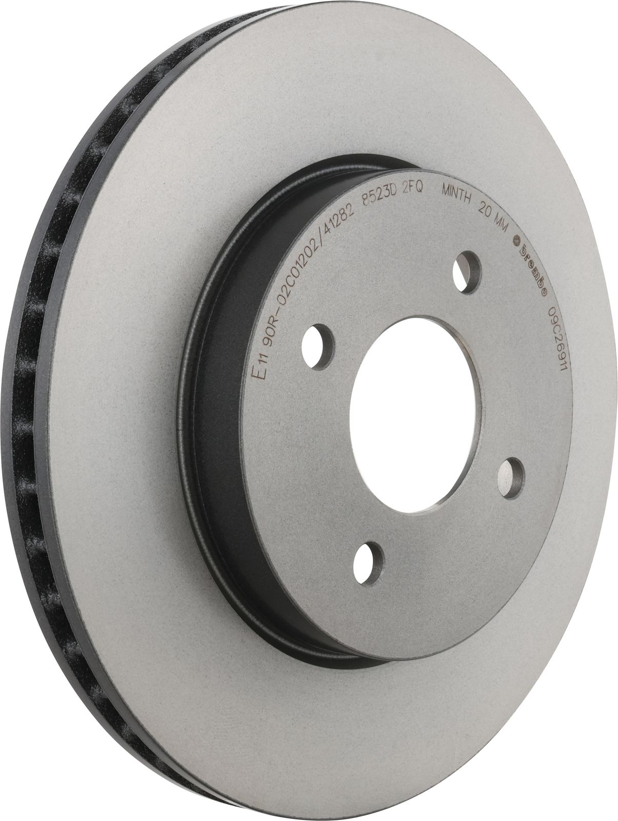 PRIME UV Coated Front Disc Brake Rotor - 09.C269.11_01