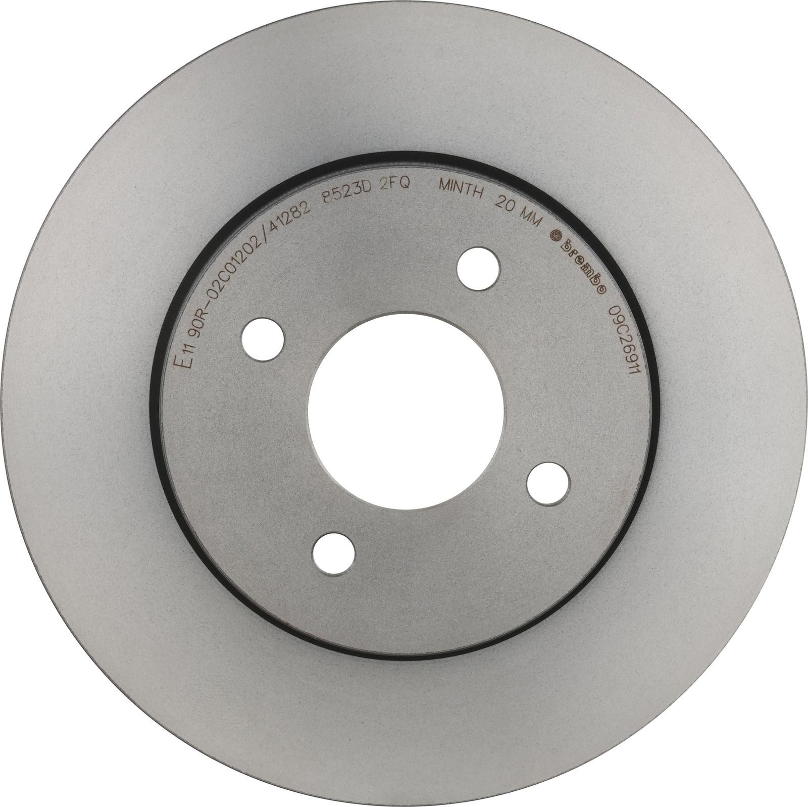 PRIME UV Coated Front Disc Brake Rotor - 09.C269.11_03